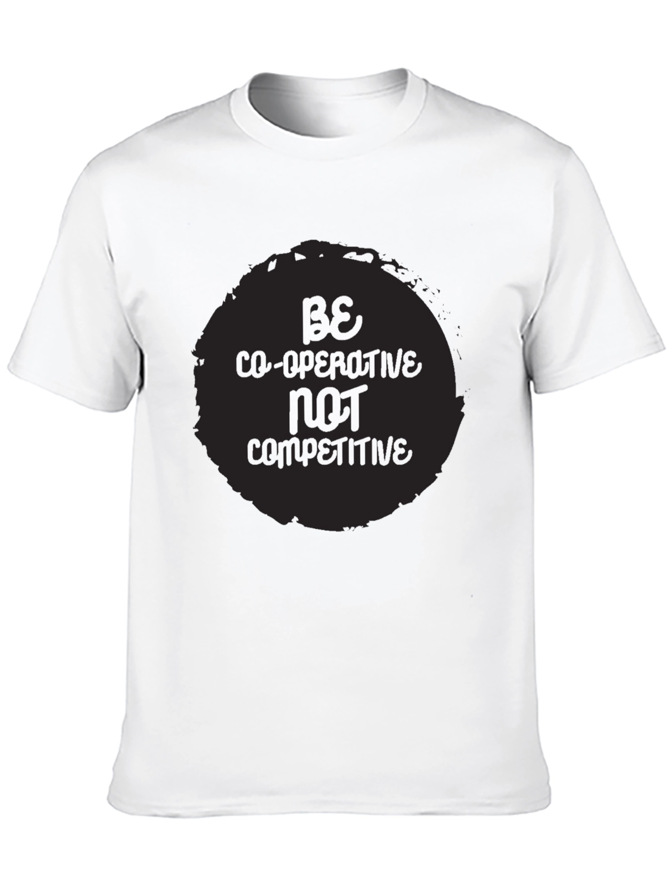 Cooperative Spirit Black Crewneck T-Shirt