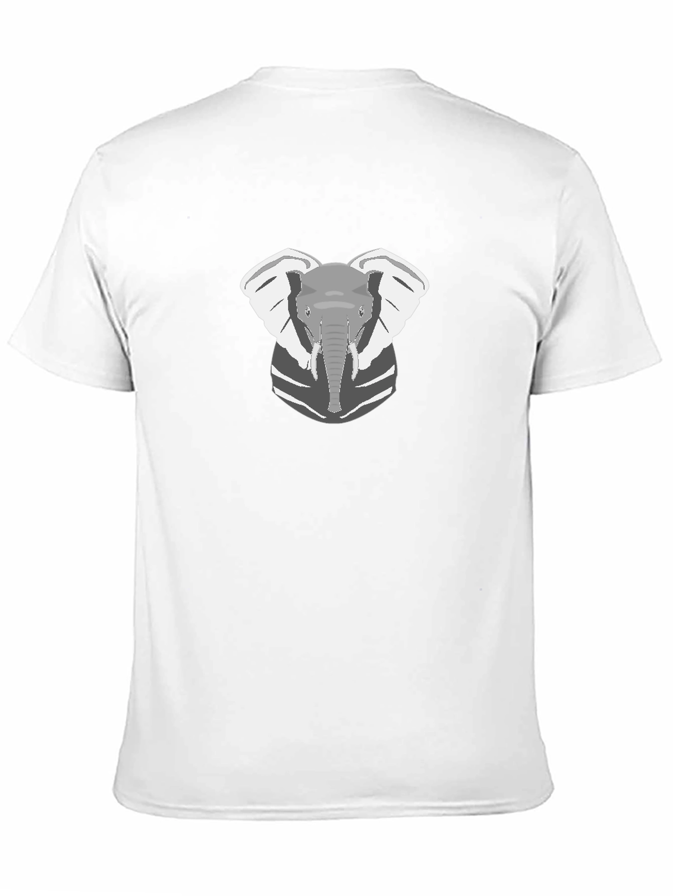 Elephant Graphic Tee - Black Cotton