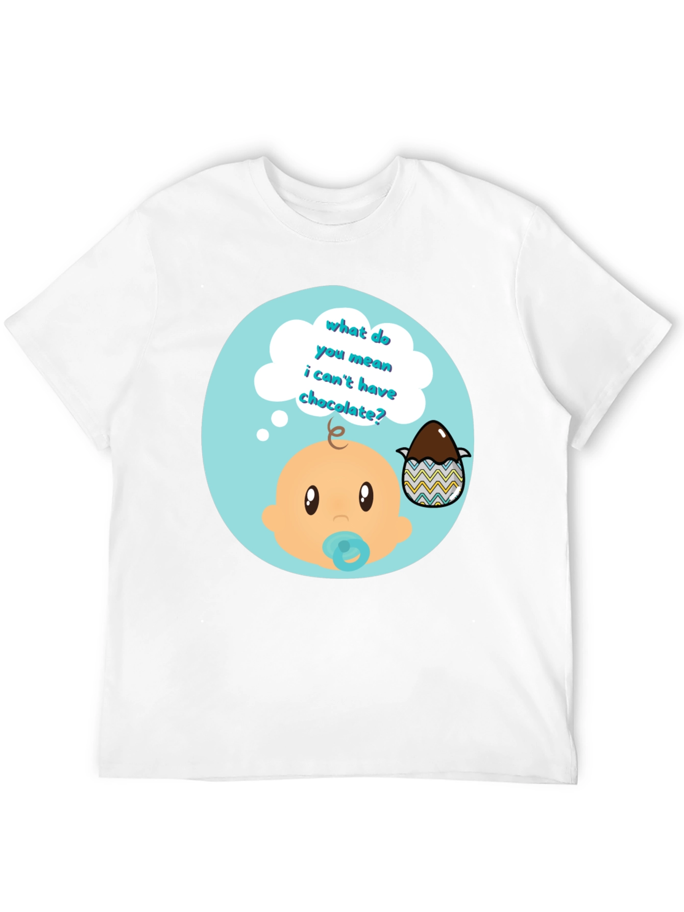 Funny Baby Chocolate Easter Egg T-Shirt