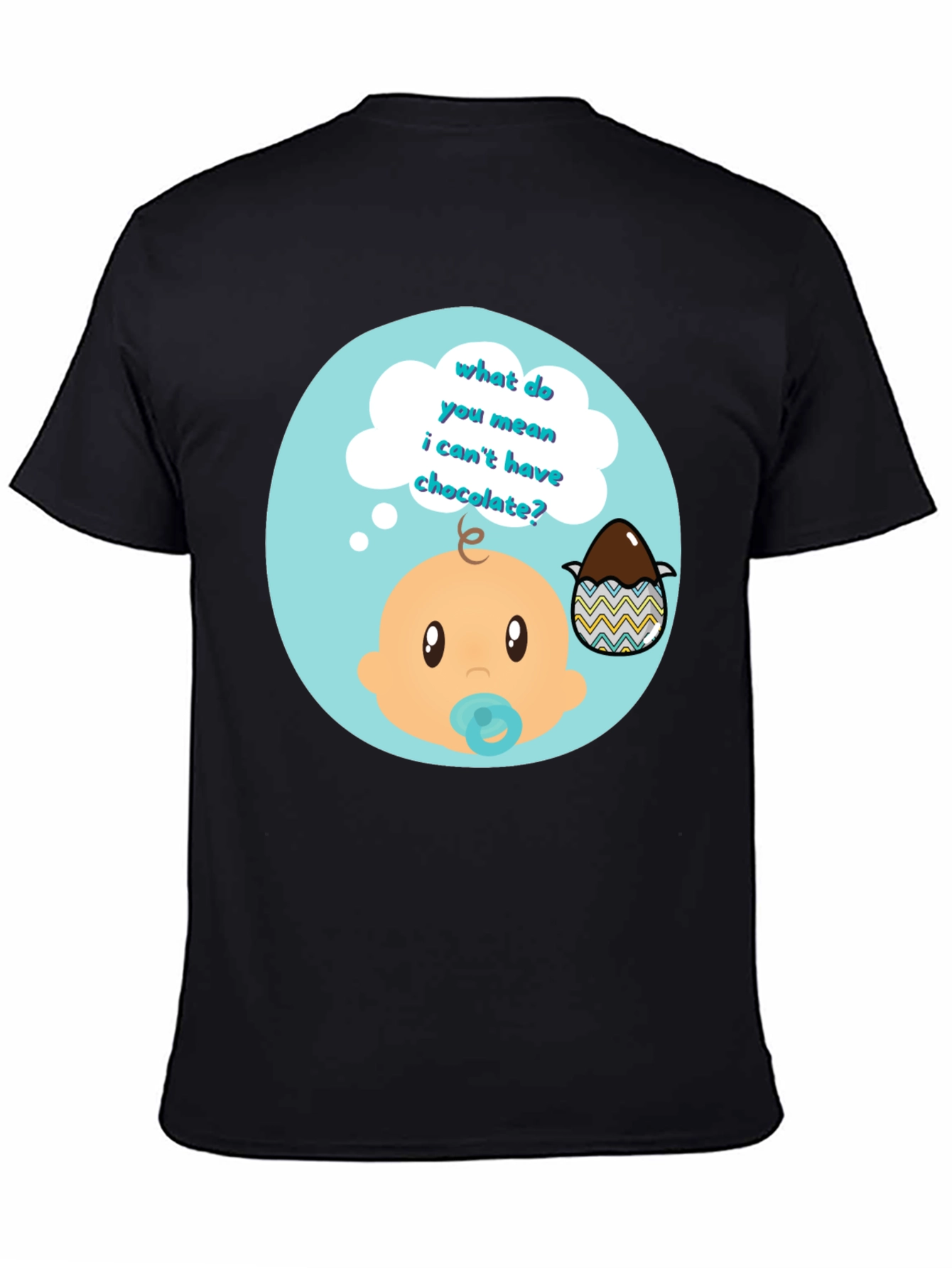 Funny Baby Chocolate Easter Egg T-Shirt