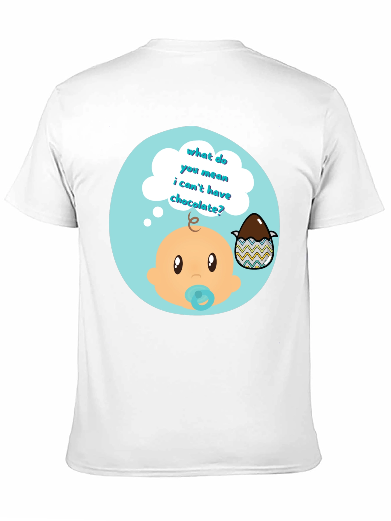 Funny Baby Chocolate Easter Egg T-Shirt
