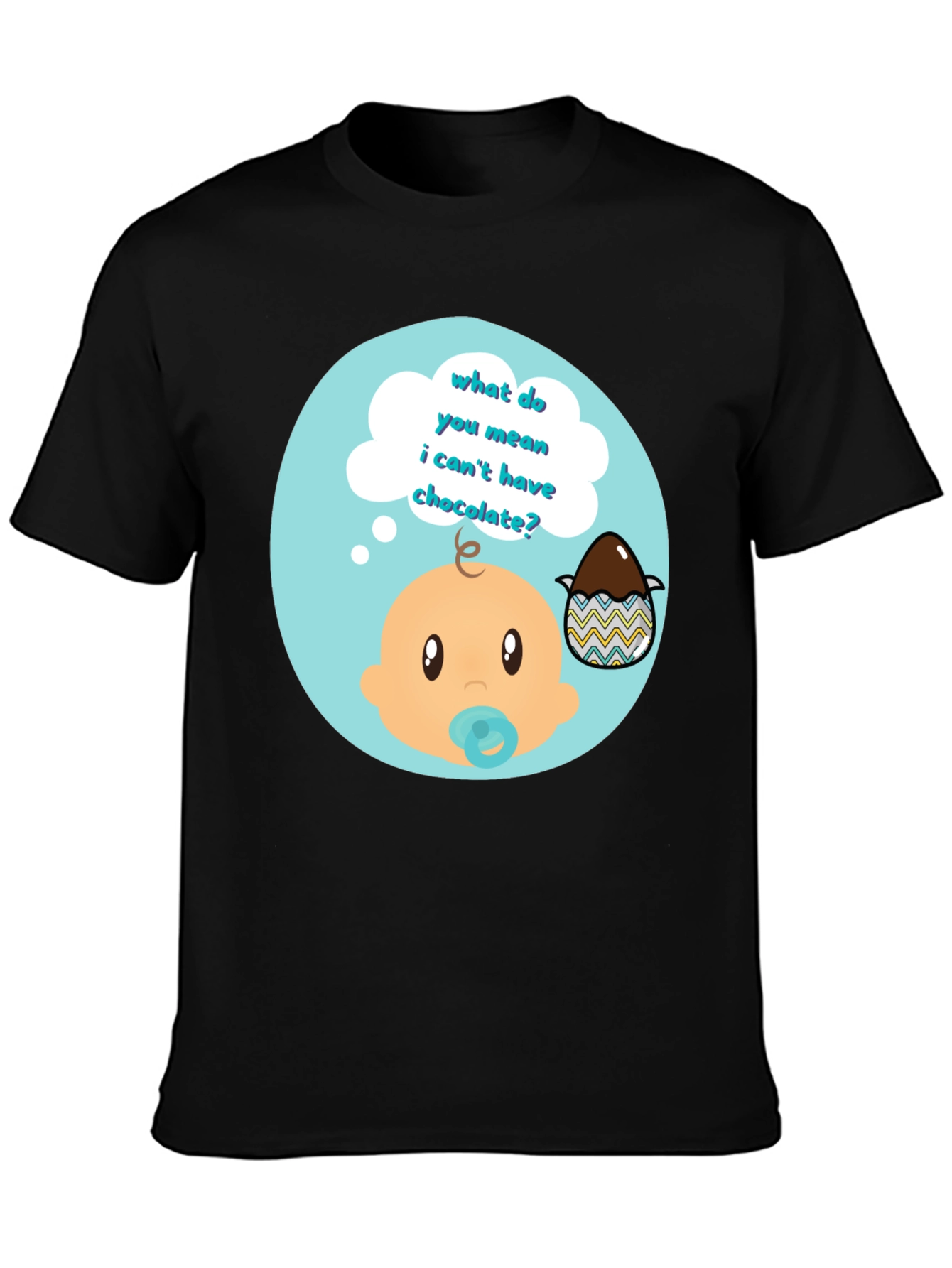 Funny Baby Chocolate Easter Egg T-Shirt