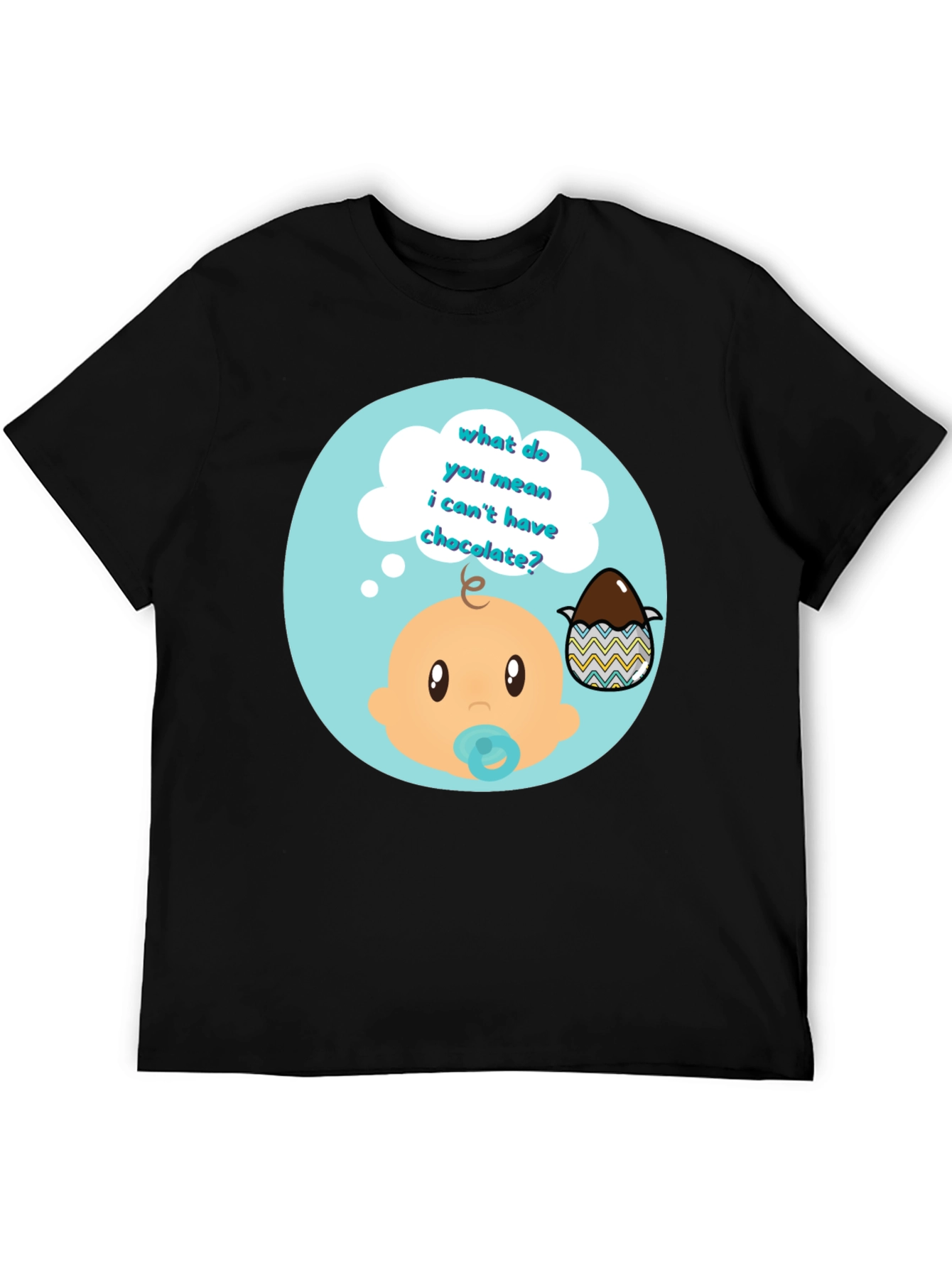 Funny Baby Chocolate Easter Egg T-Shirt