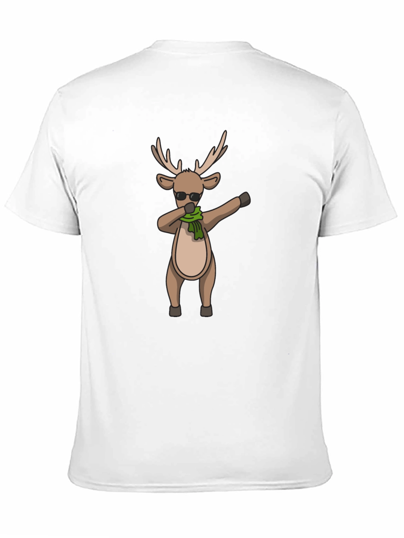 Dabbing Reindeer Graphic Tee - Holiday Style