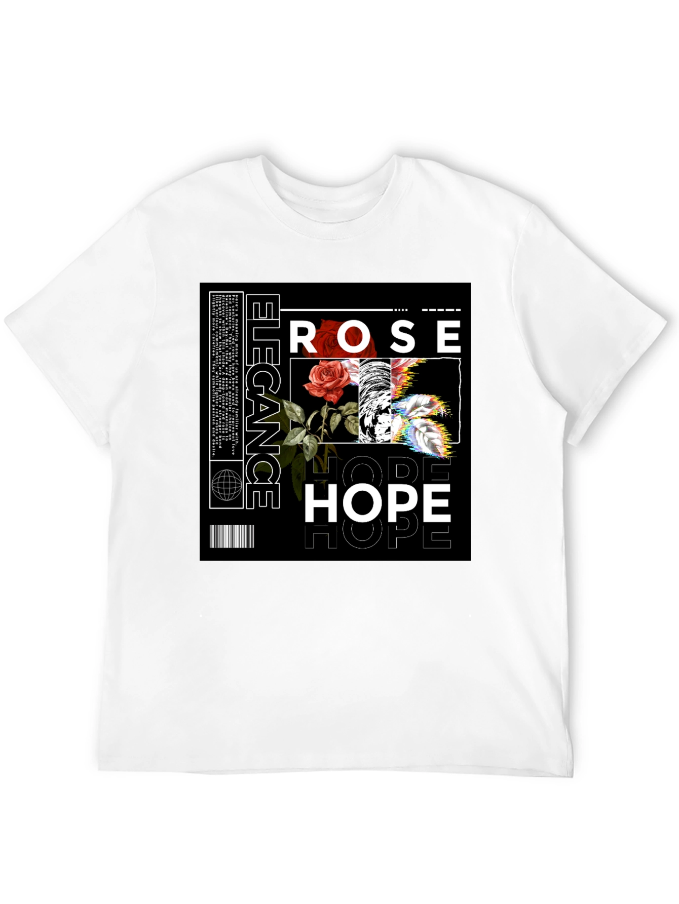 Rose & Hope Graphic Print Tee