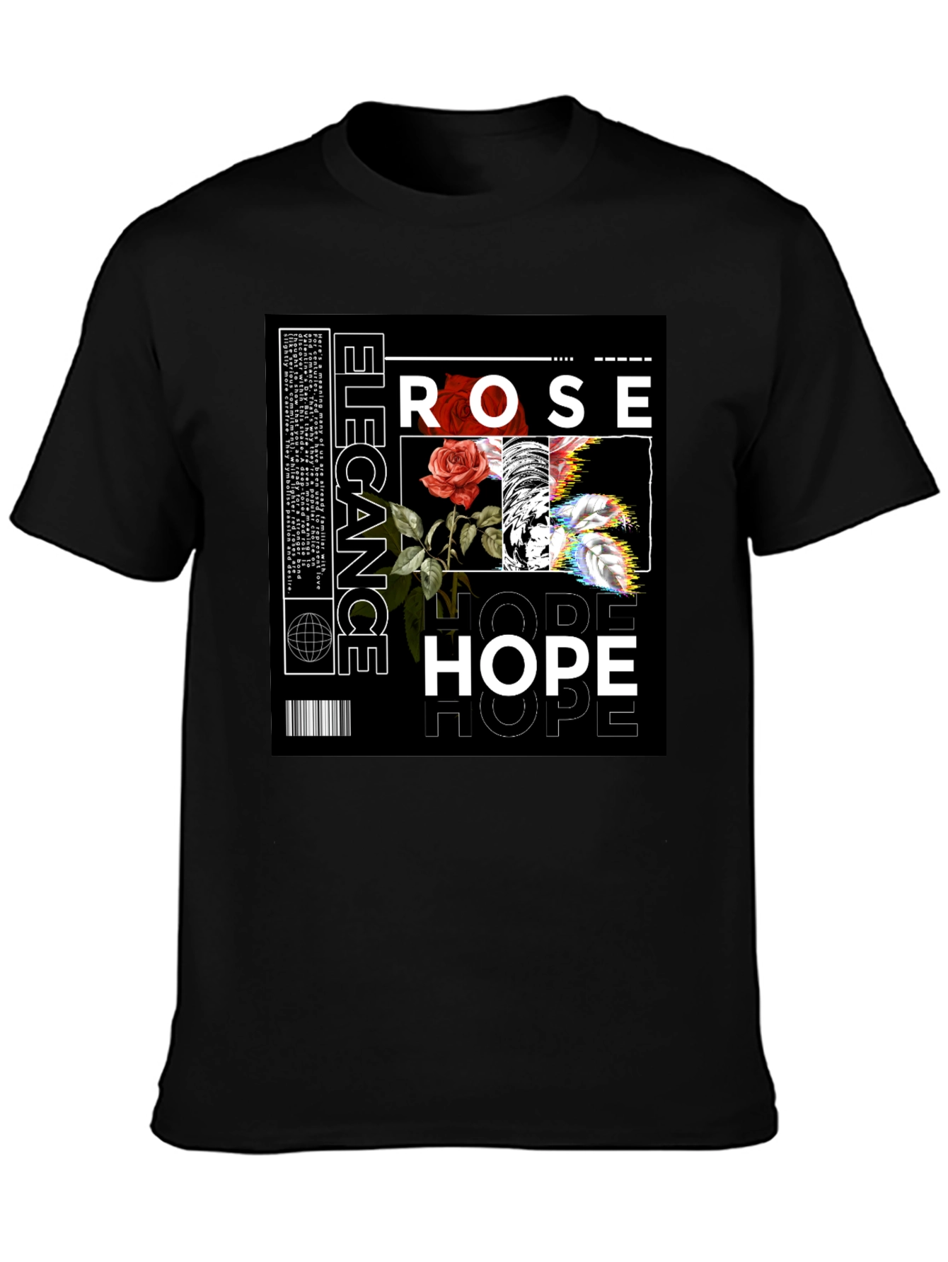Rose & Hope Graphic Print Tee