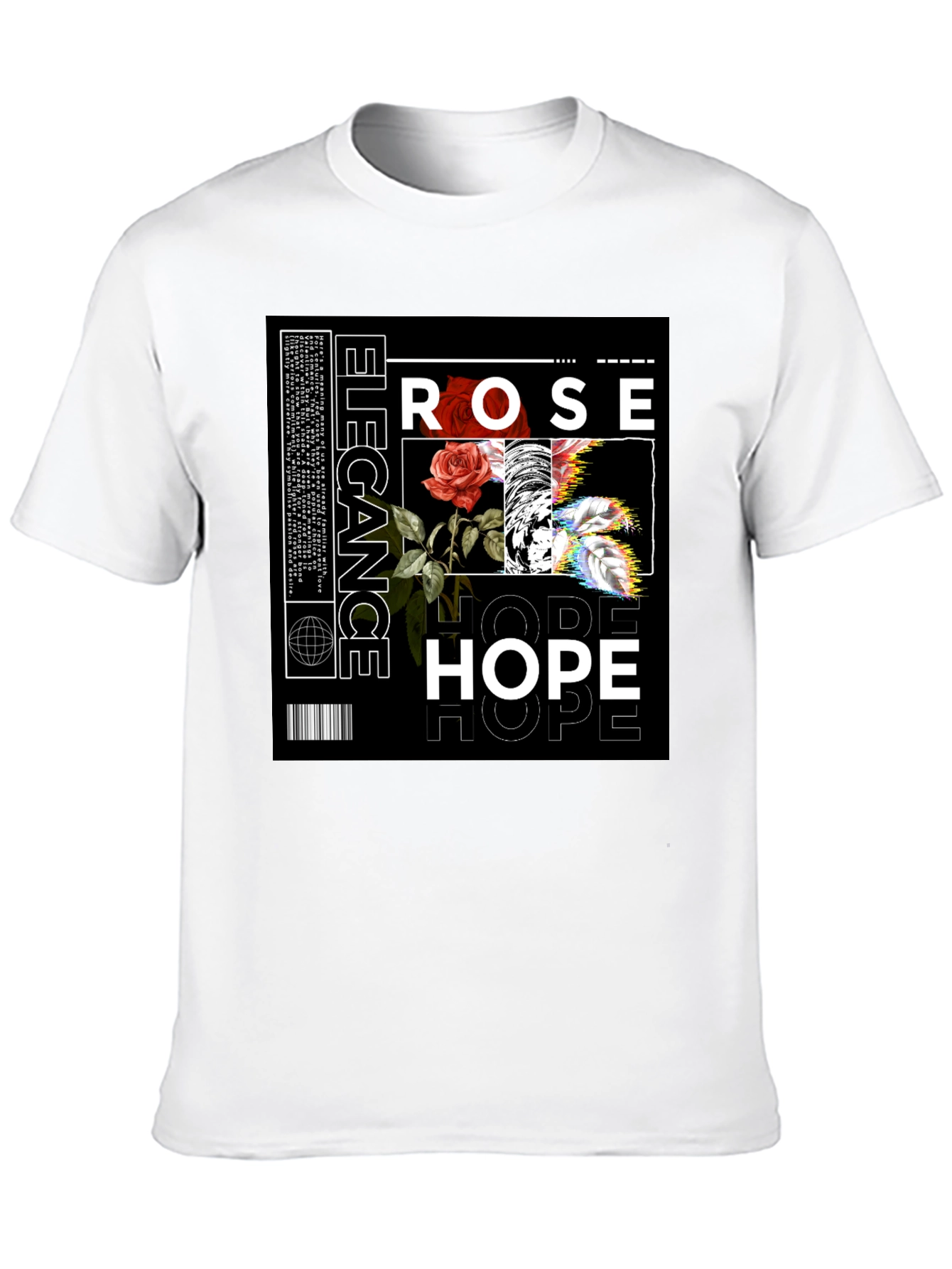 Rose & Hope Graphic Print Tee