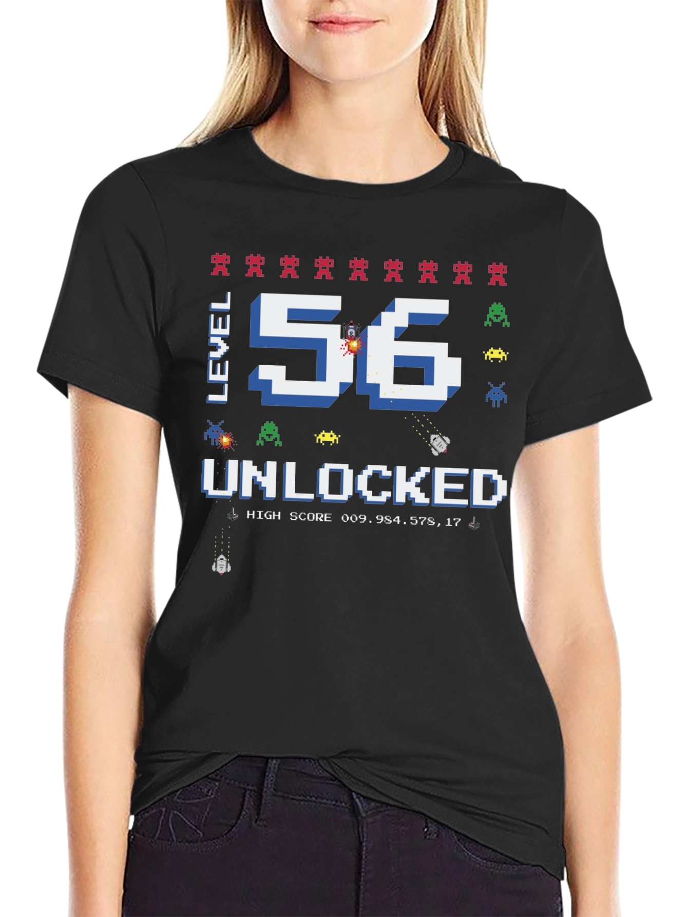Level 56 Unlocked Graphic T-Shirt