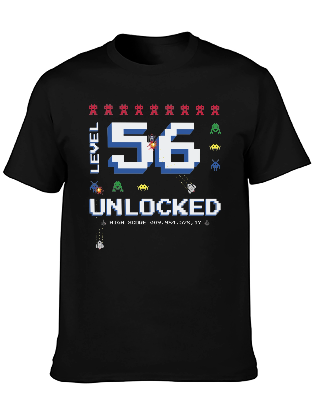 Level 56 Unlocked Graphic T-Shirt