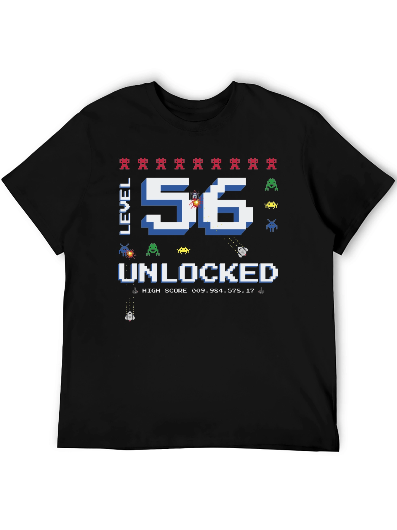 Level 56 Unlocked Graphic T-Shirt