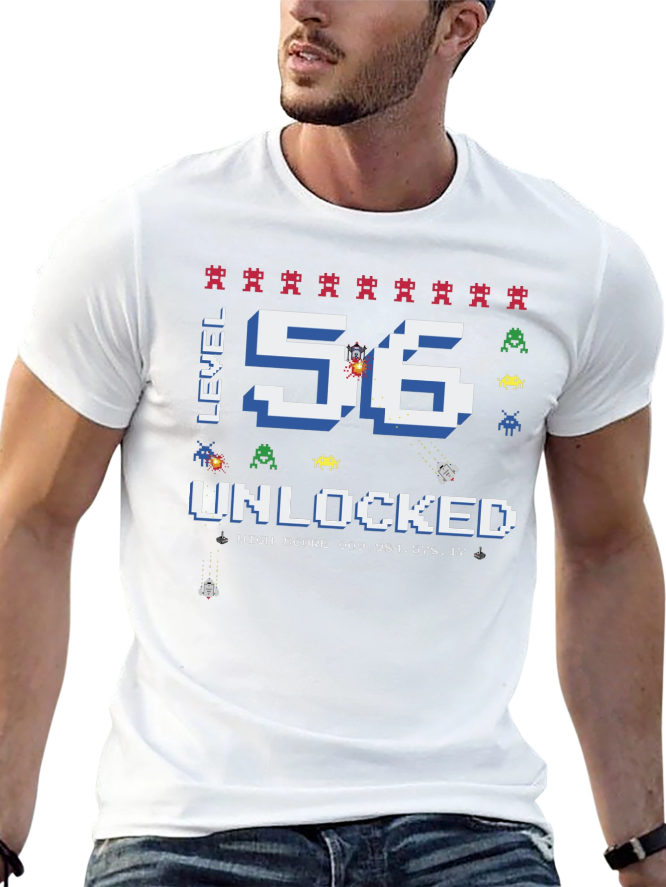 Level 56 Unlocked Graphic T-Shirt