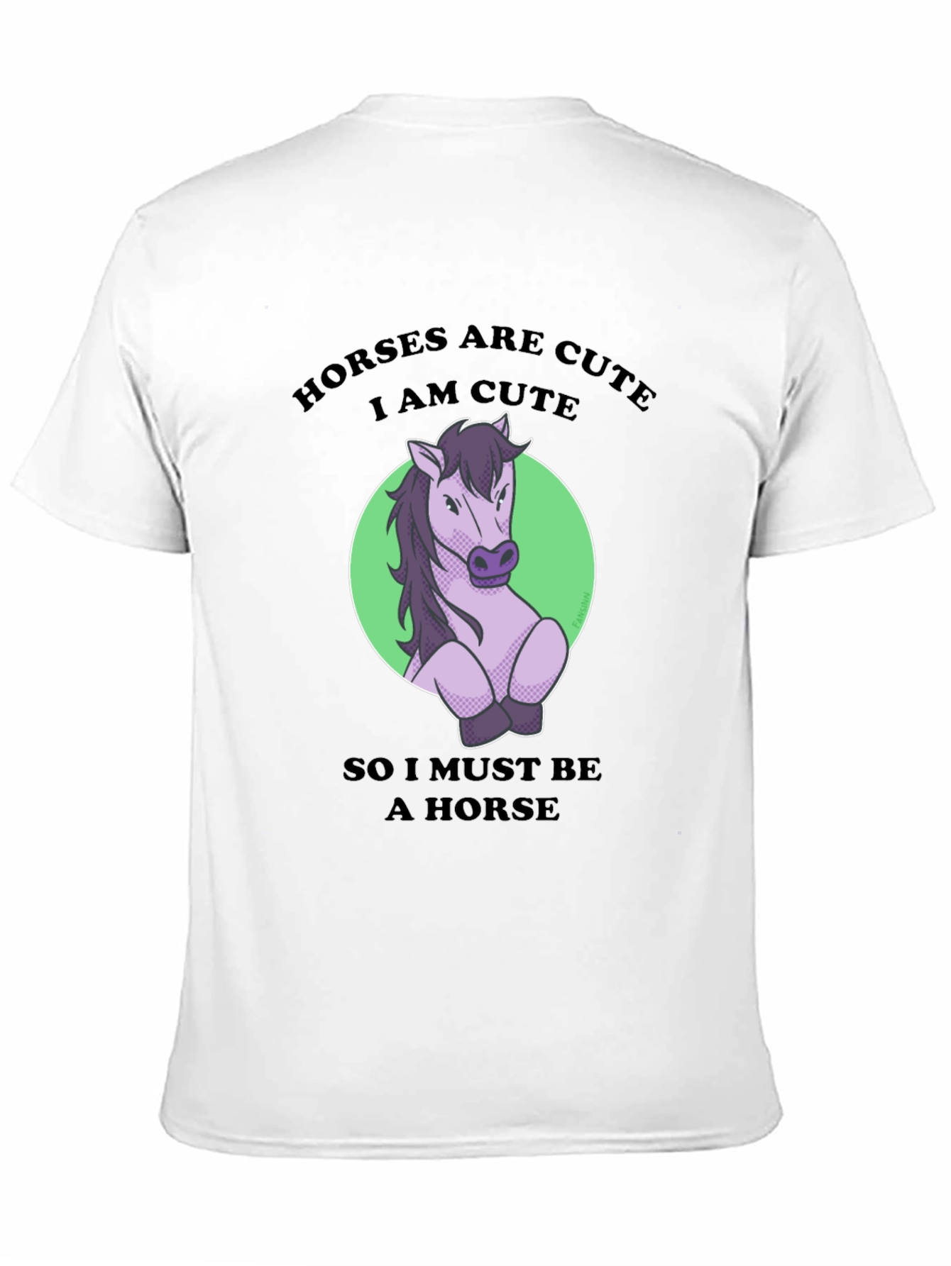 Horses are Cute Graphic T-Shirt