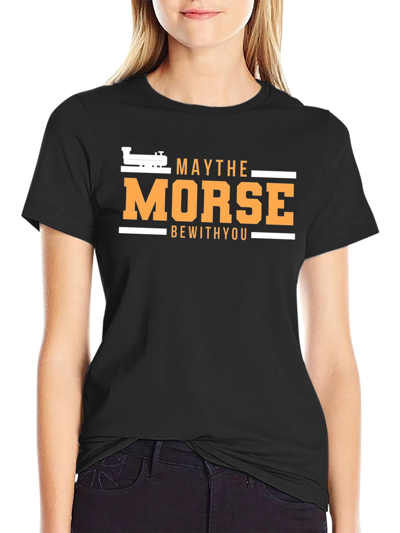 May The Morse Be With You T-Shirt
