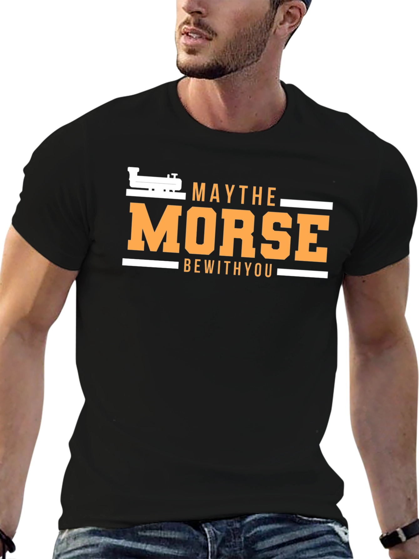 May The Morse Be With You T-Shirt