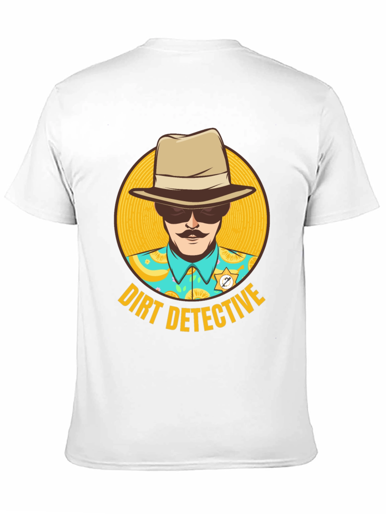 Dirt Detective T-Shirt - Novelty Graphic Tee
