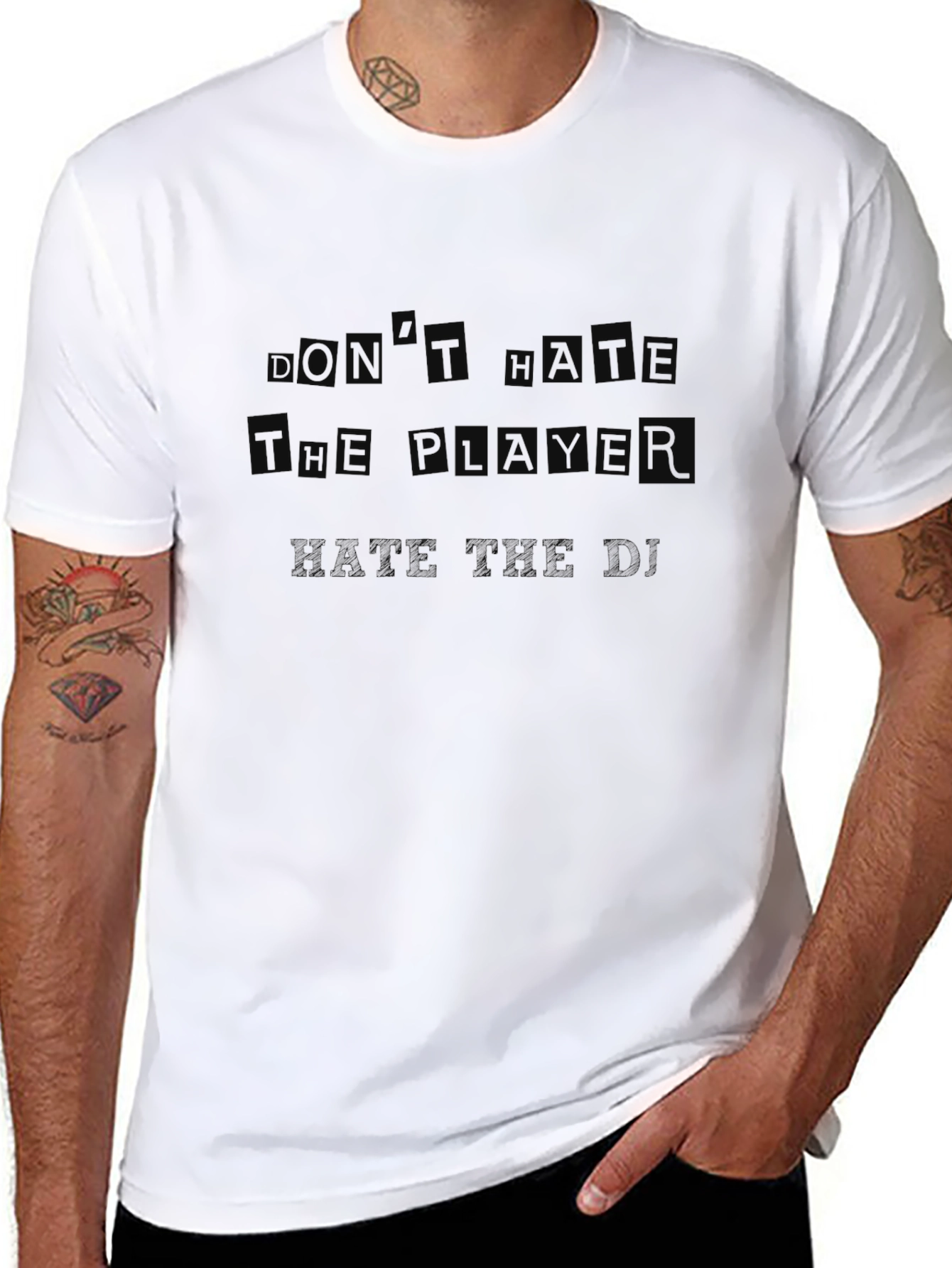 Dont Hate The Player Hate The Game T-Shirt