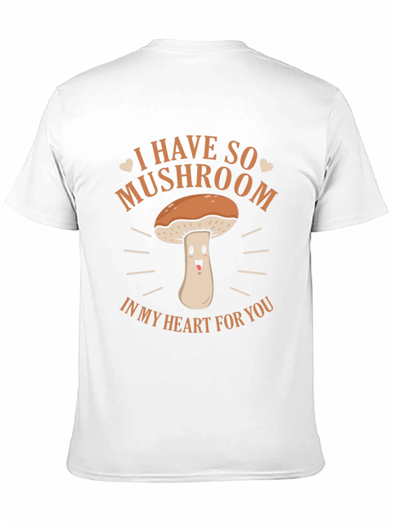 Mushroom Heart T-Shirt - Love & Laughter Tee