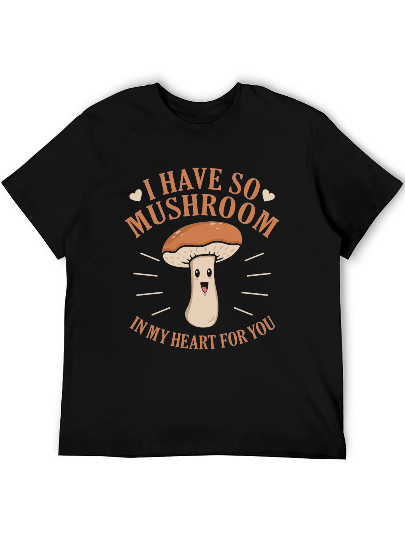 Mushroom Heart T-Shirt - Love & Laughter Tee