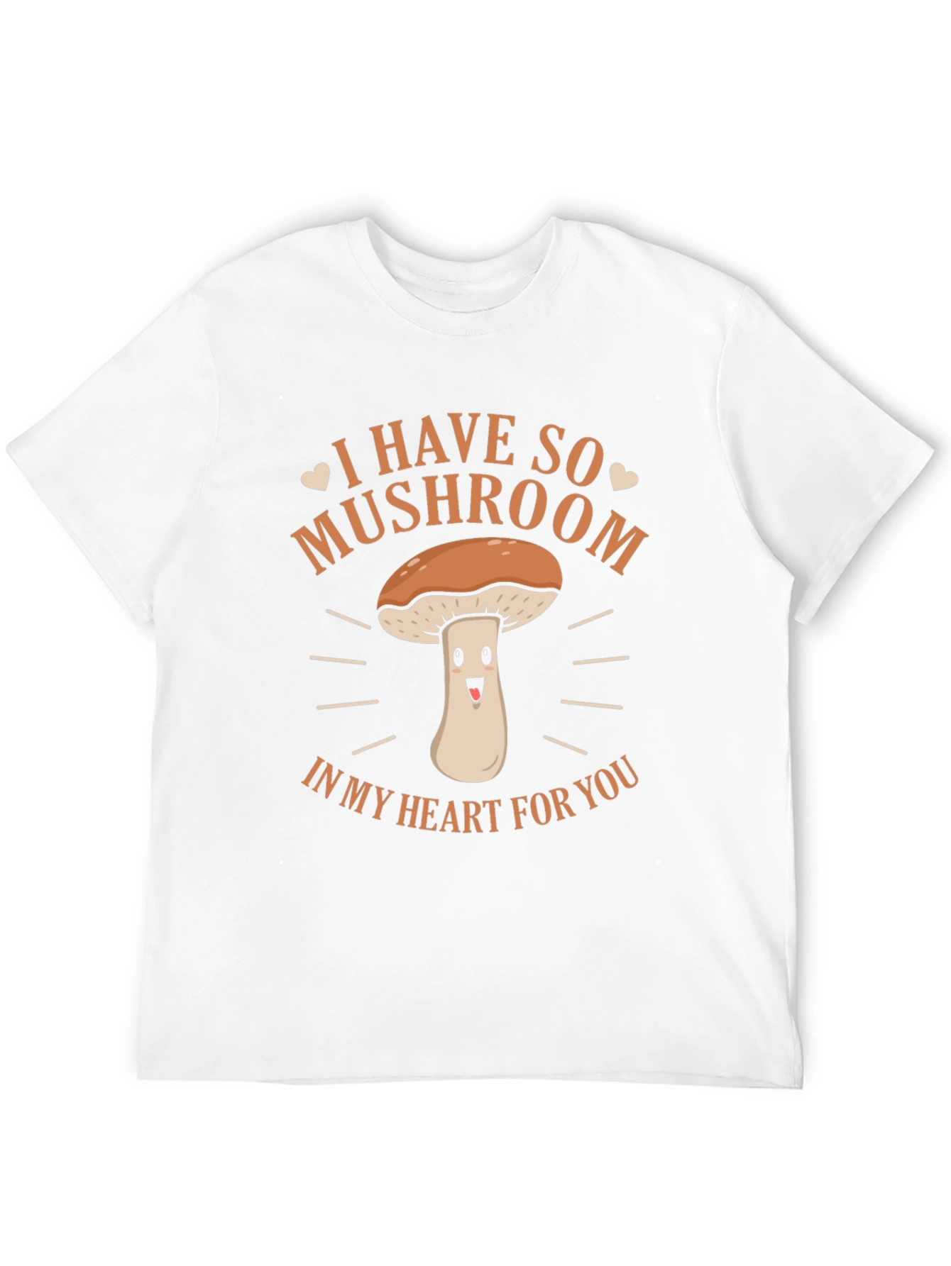 Mushroom Heart T-Shirt - Love & Laughter Tee