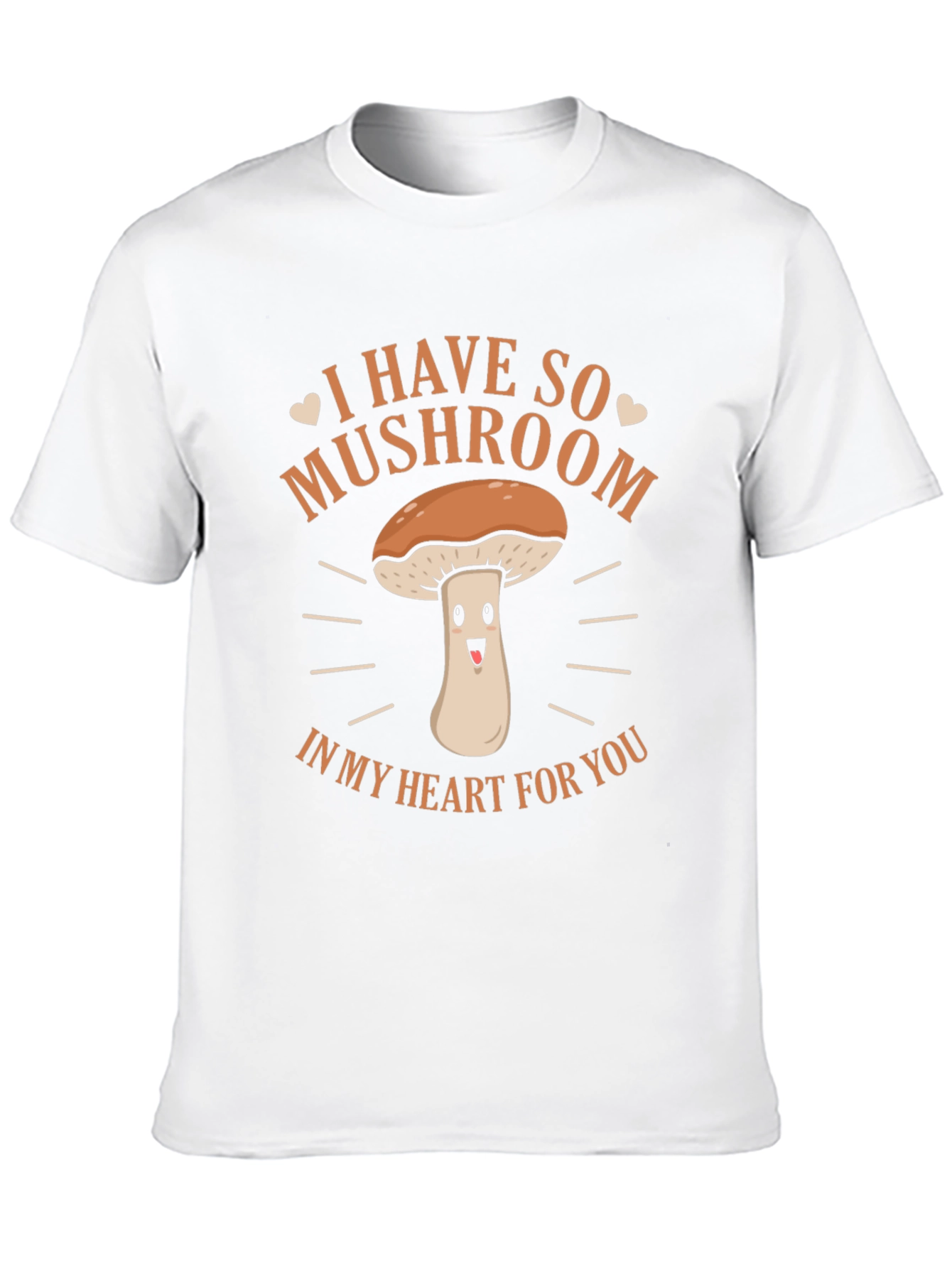 Mushroom Heart T-Shirt - Love & Laughter Tee