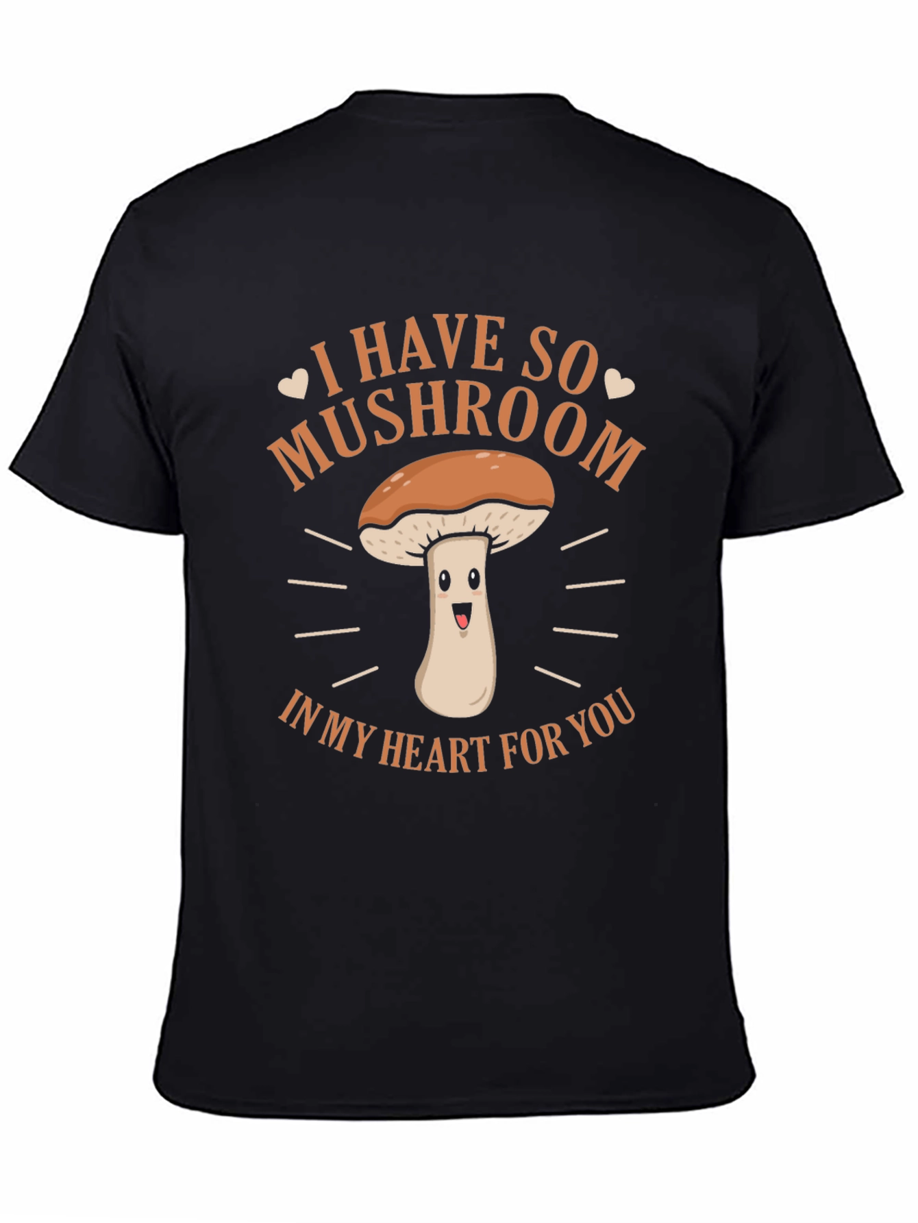 Mushroom Heart T-Shirt - Love & Laughter Tee