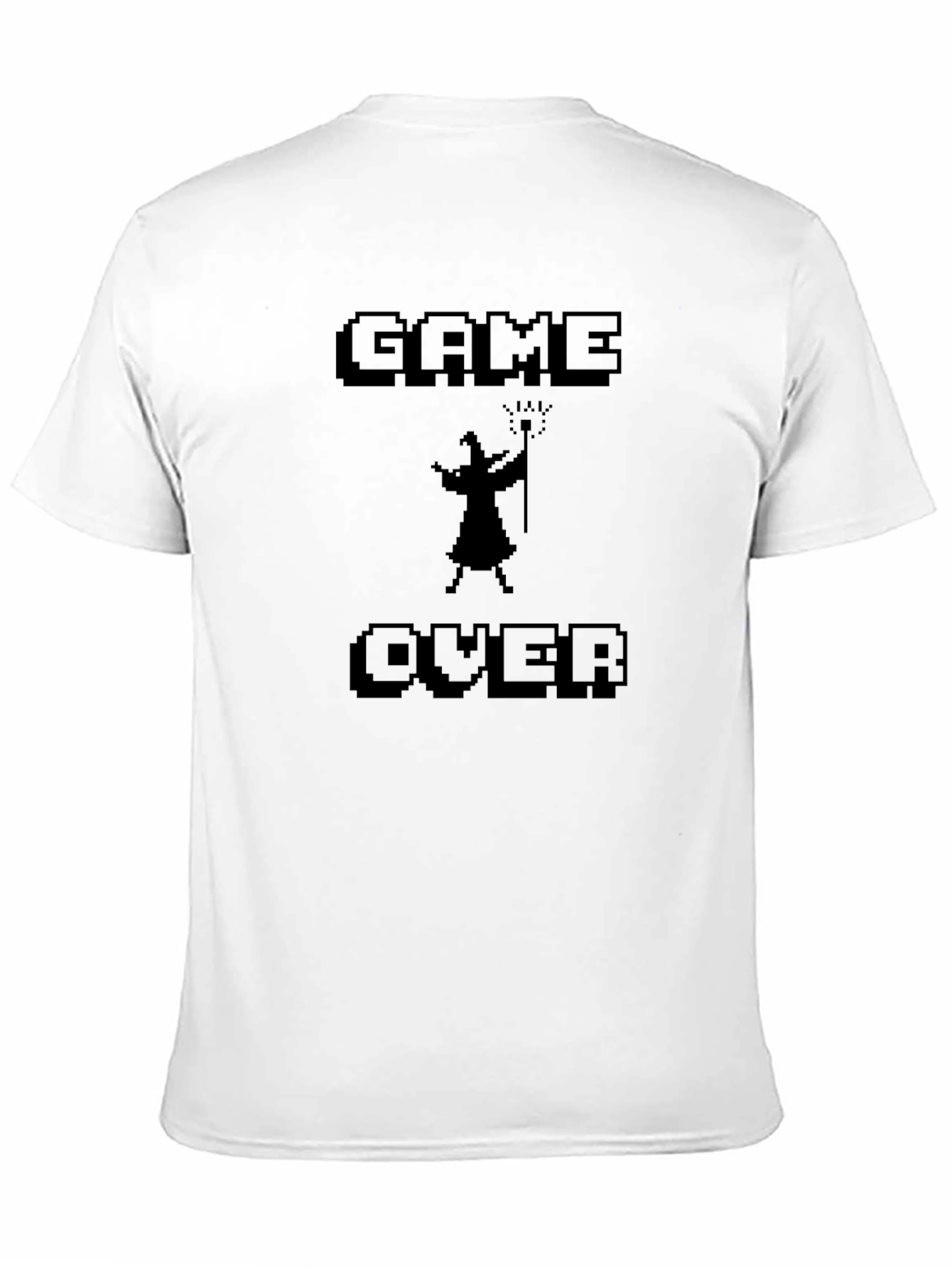 Game Over Graphic Tee - Retro Gamer Style