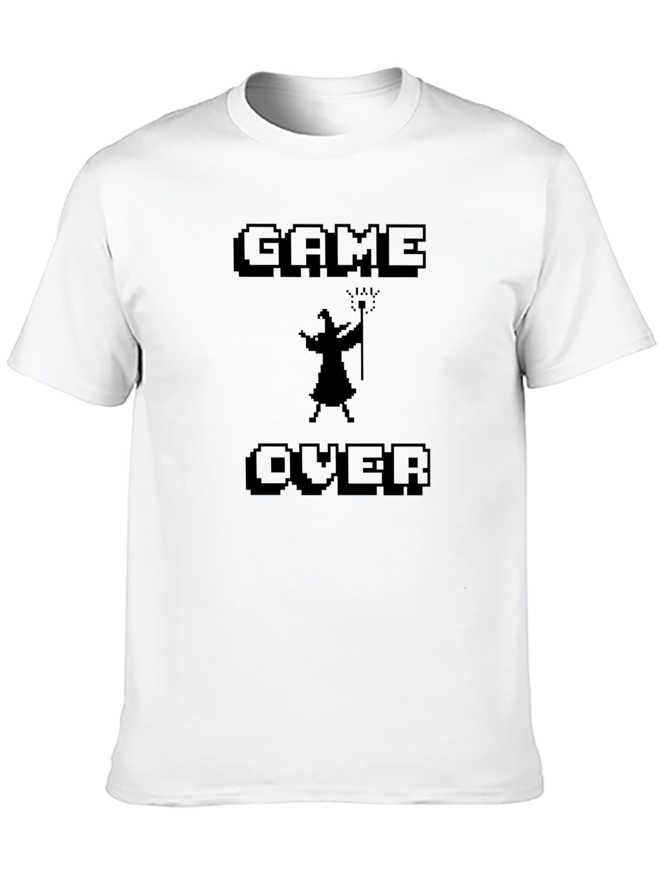 Game Over Graphic Tee - Retro Gamer Style