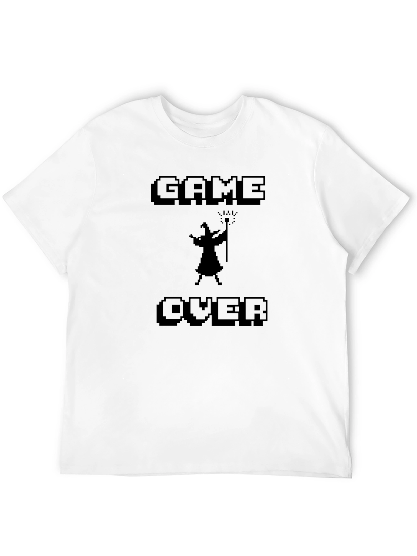 Game Over Graphic Tee - Retro Gamer Style