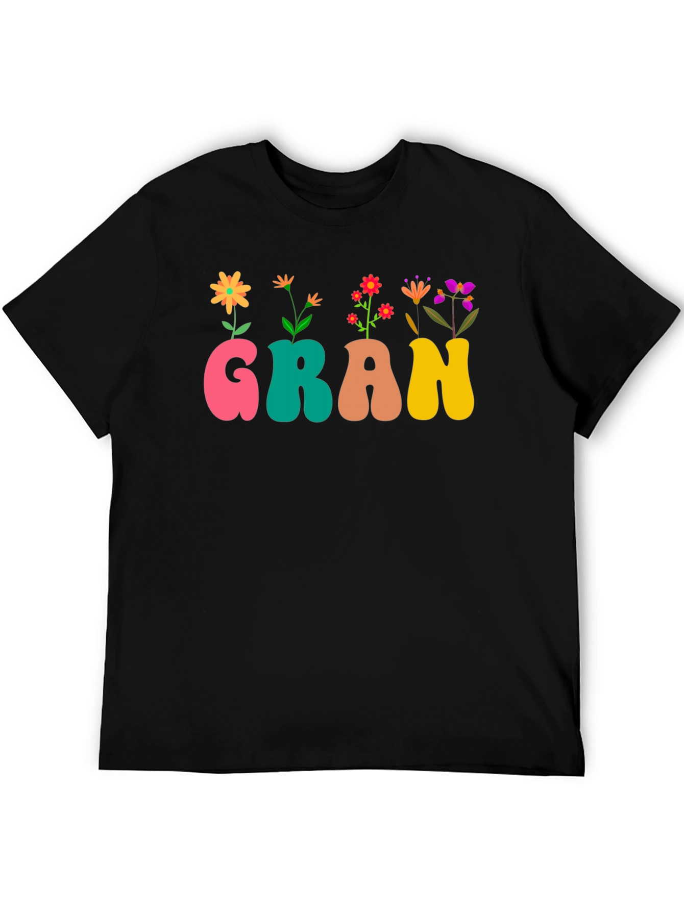 Floral Gran T-Shirt - Cute Grandma Tee