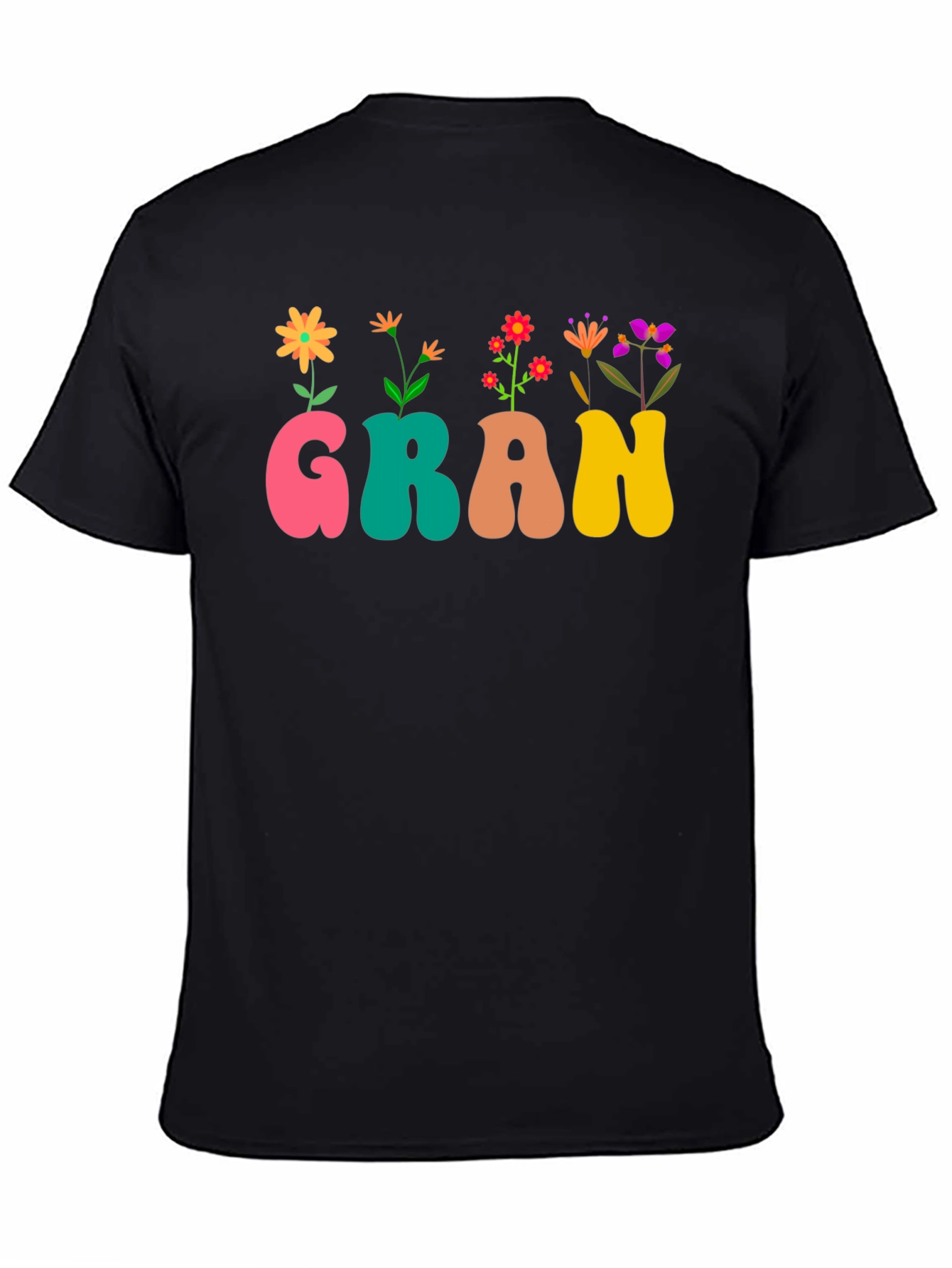 Floral Gran T-Shirt - Cute Grandma Tee