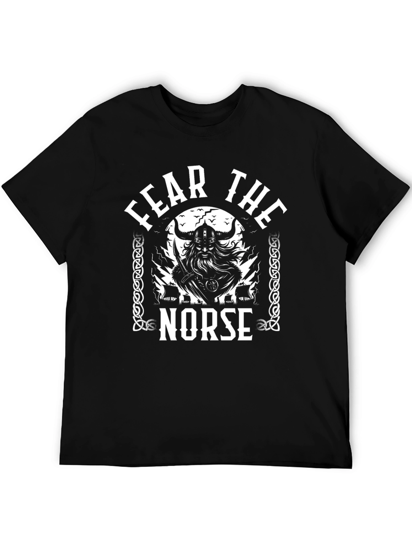 Fear the Norse Viking Graphic T-Shirt