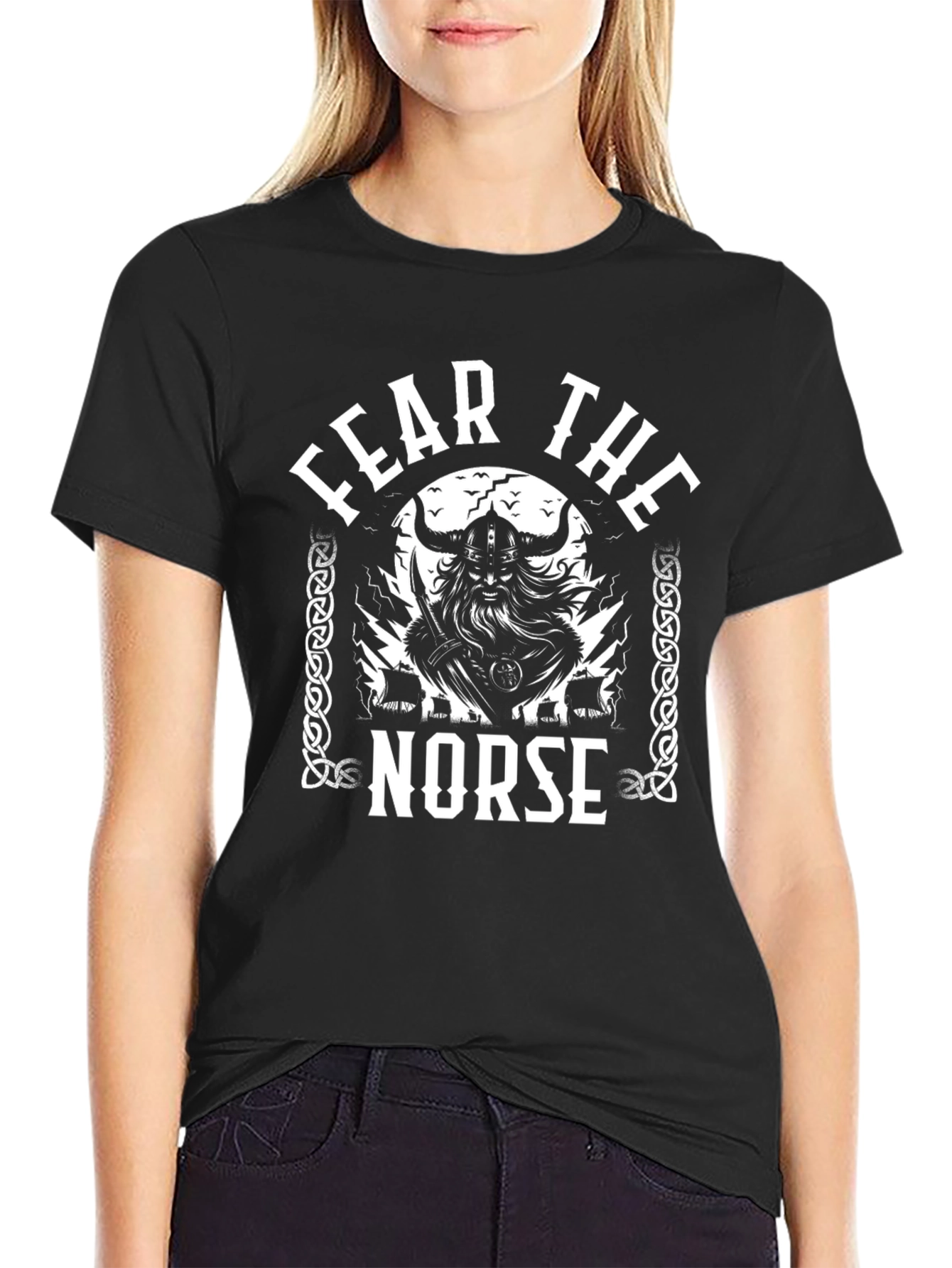 Fear the Norse Viking Graphic T-Shirt