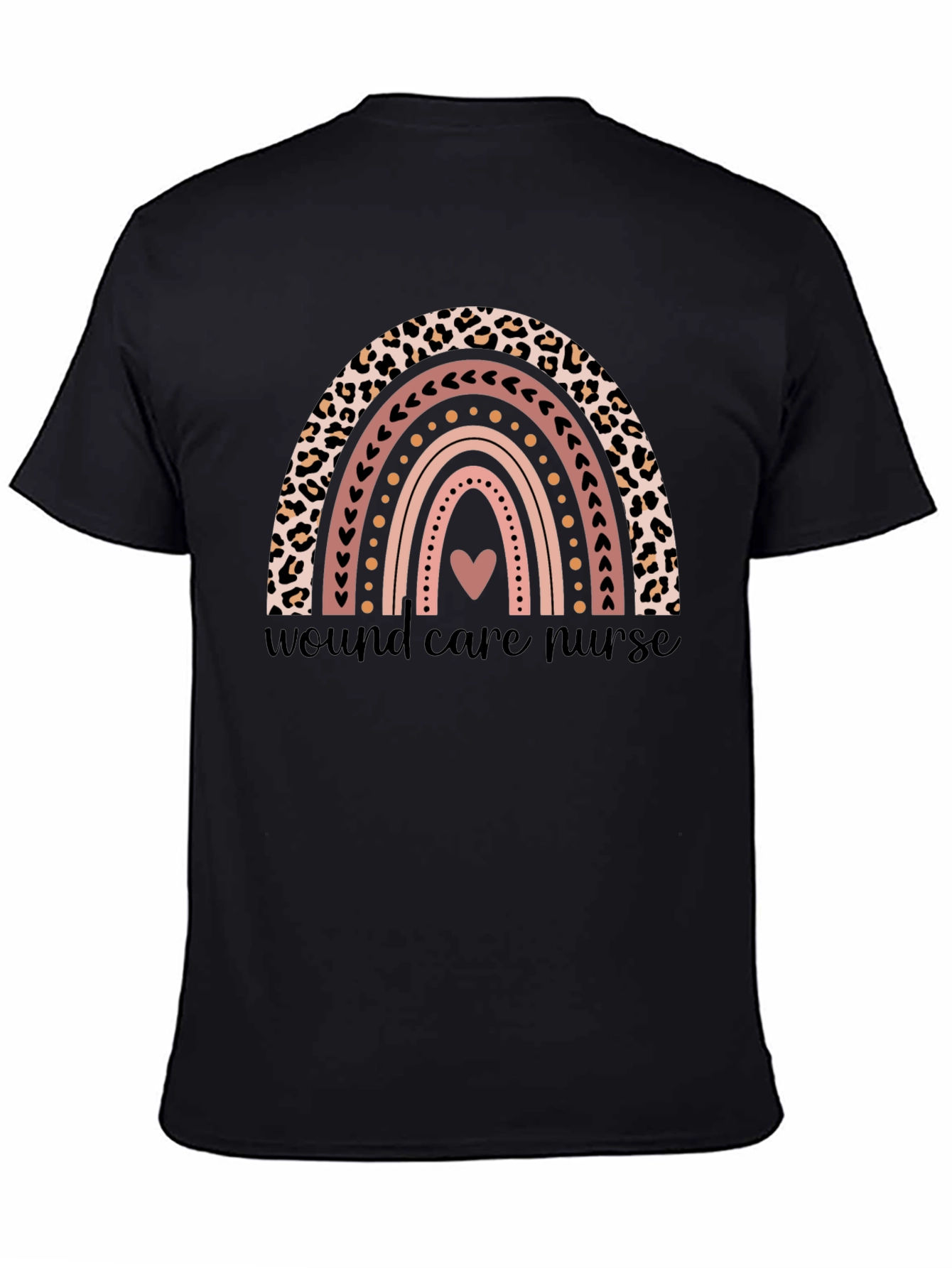 Wound Care Nurse Rainbow T-Shirt