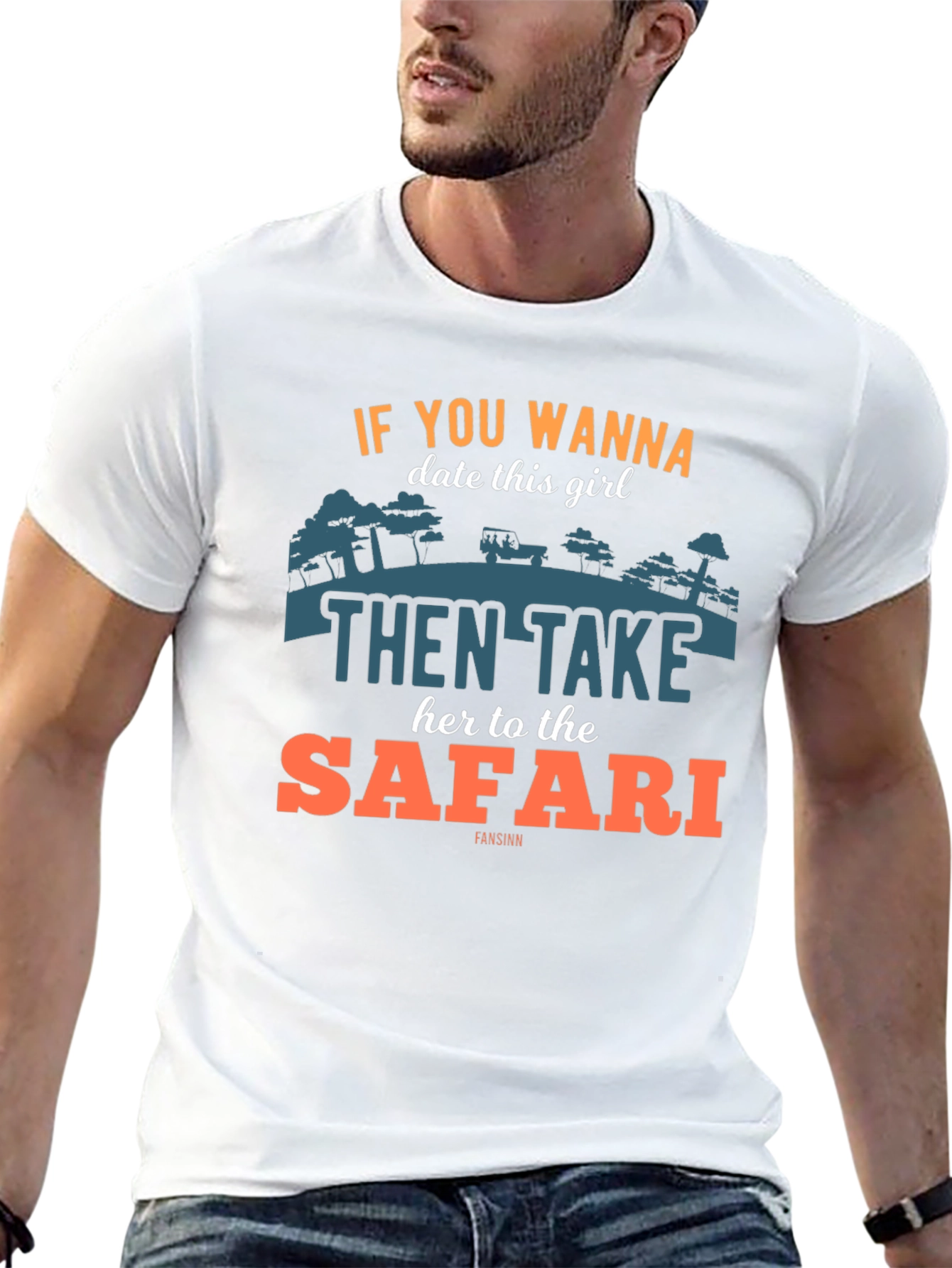 Safari Date T-Shirt: Wanna Date? Take Her on Safari!