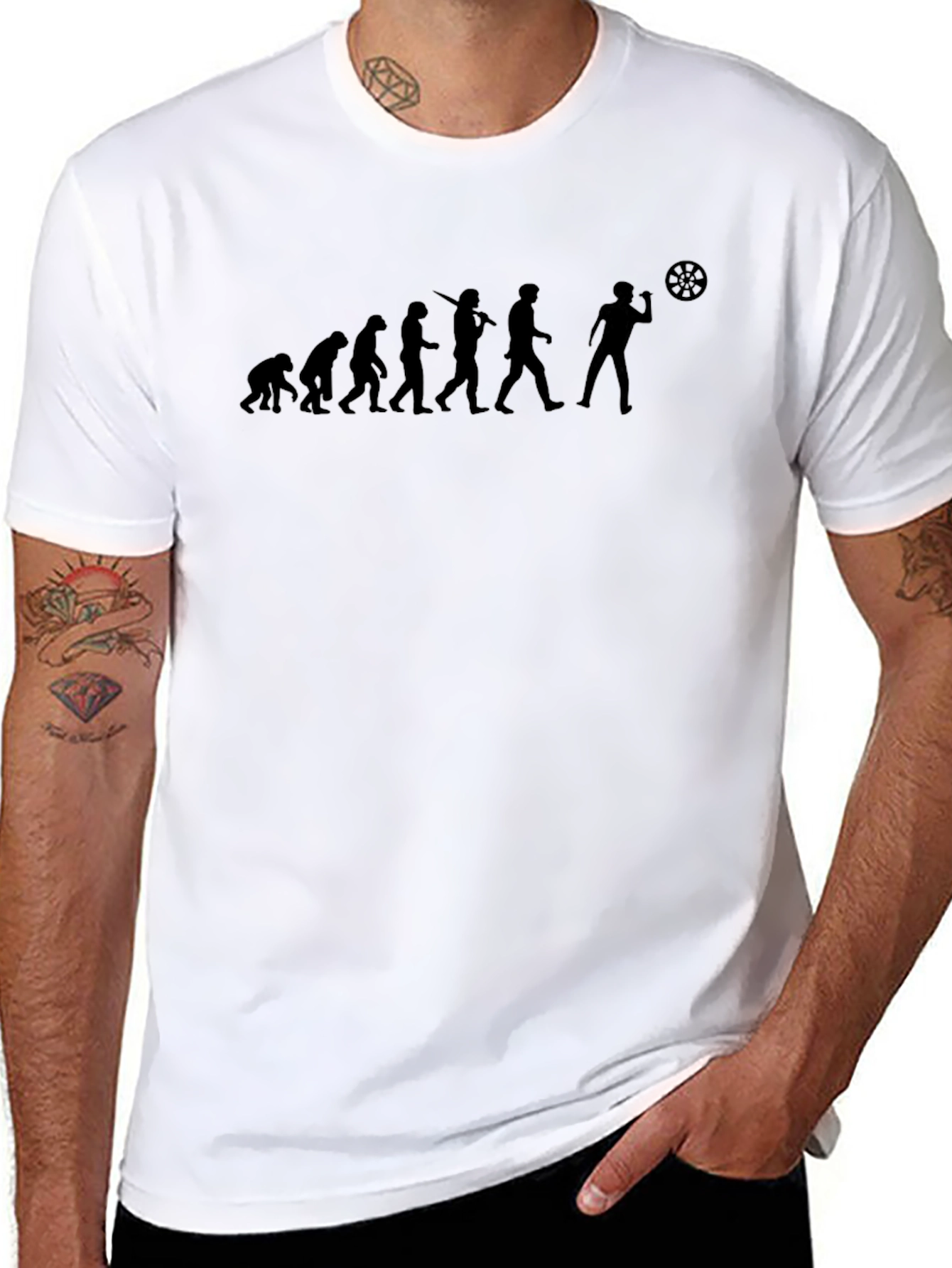 Evolution of Disc Golf T-Shirt