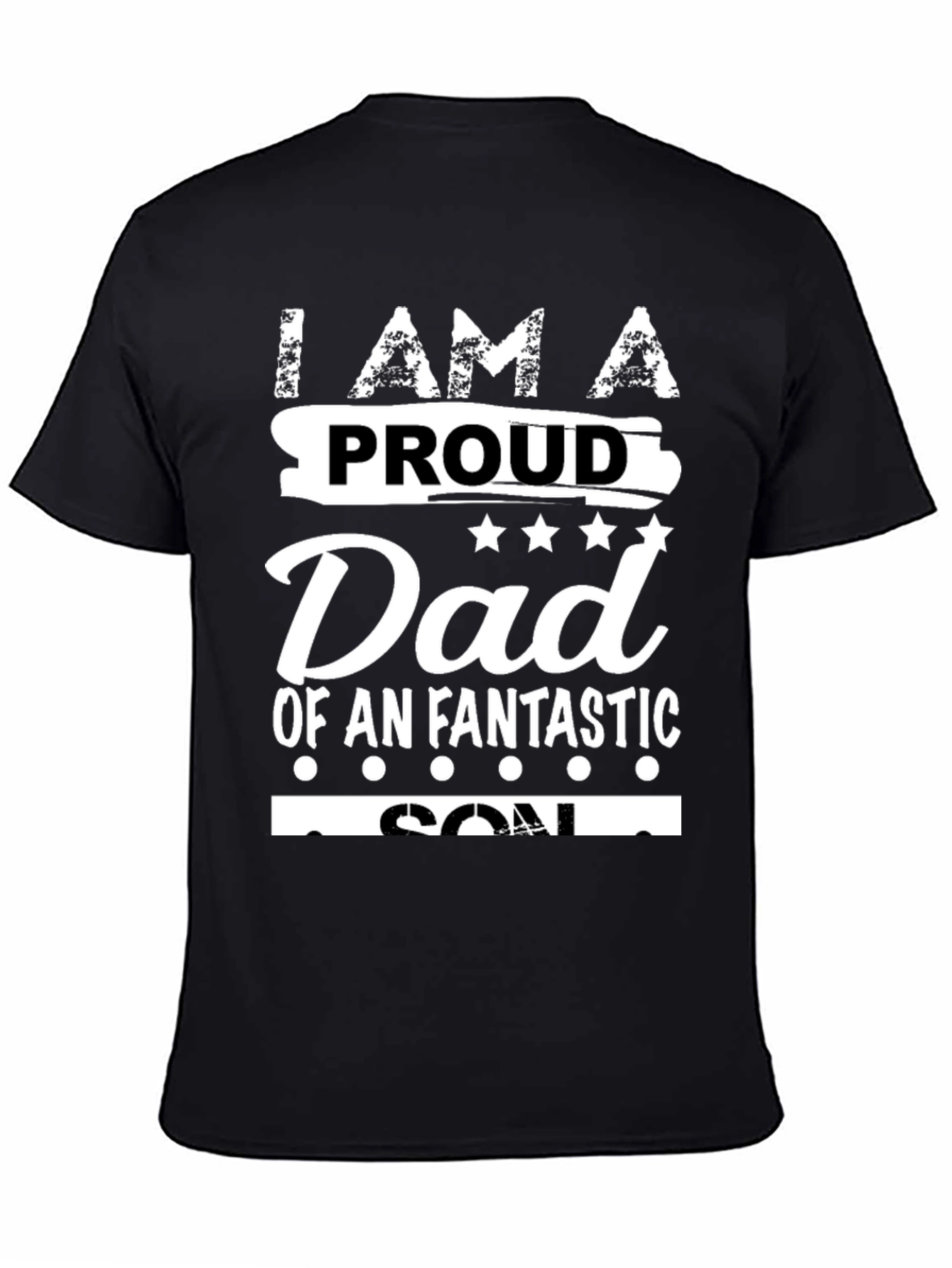 Proud Dad Graphic T-Shirt