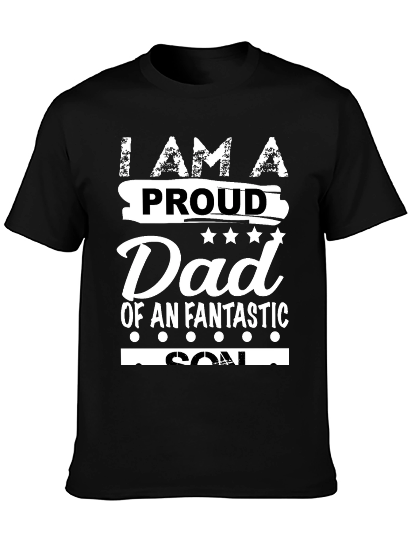 Proud Dad Graphic T-Shirt
