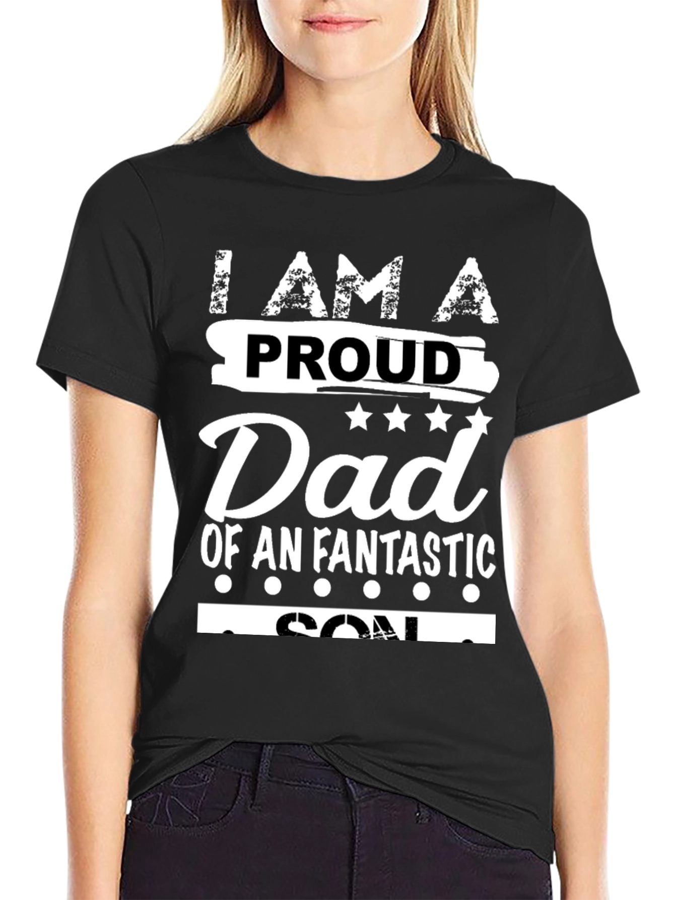 Proud Dad Graphic T-Shirt