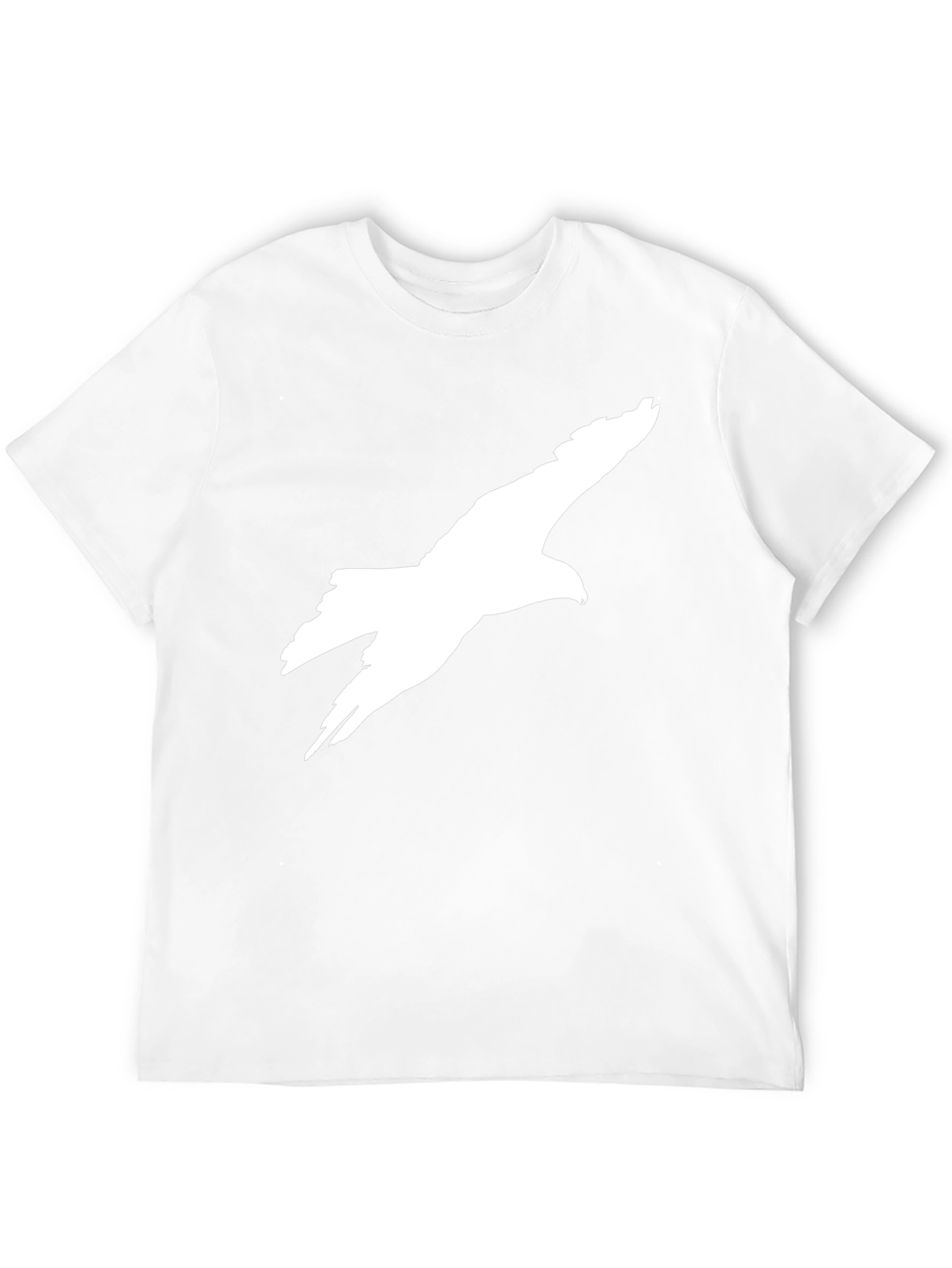 Black T-Shirt with Eagle Graphic