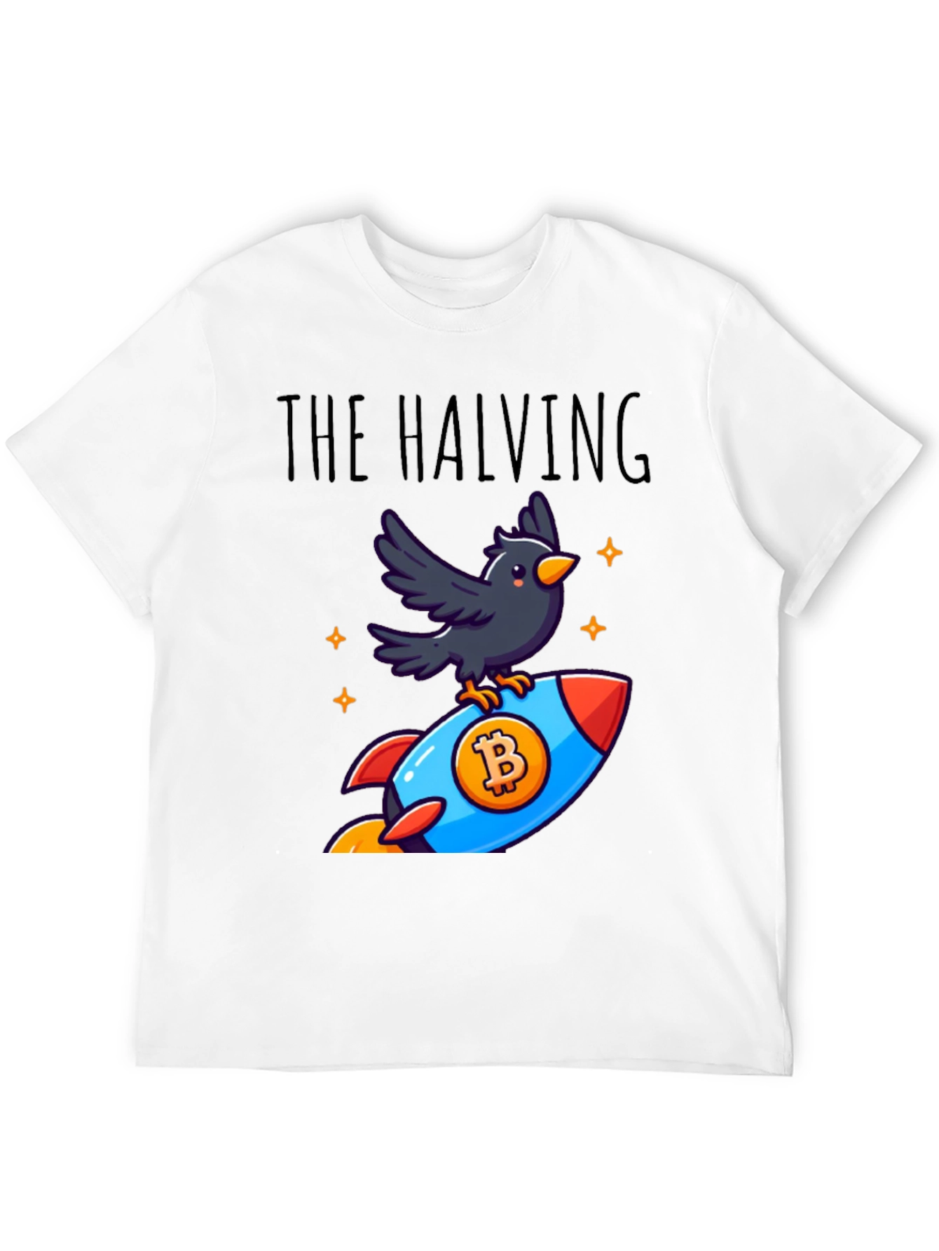 The Halving Bitcoin Rocket T-Shirt