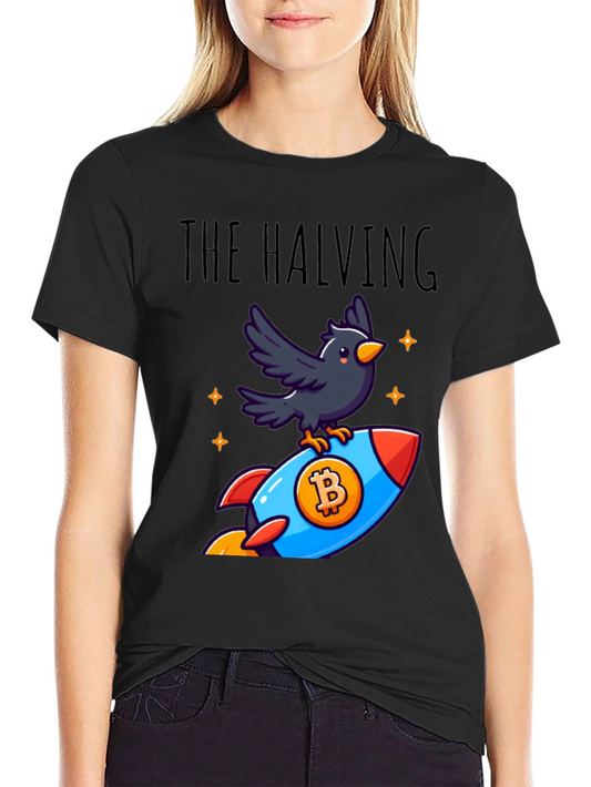 The Halving Bitcoin Rocket T-Shirt