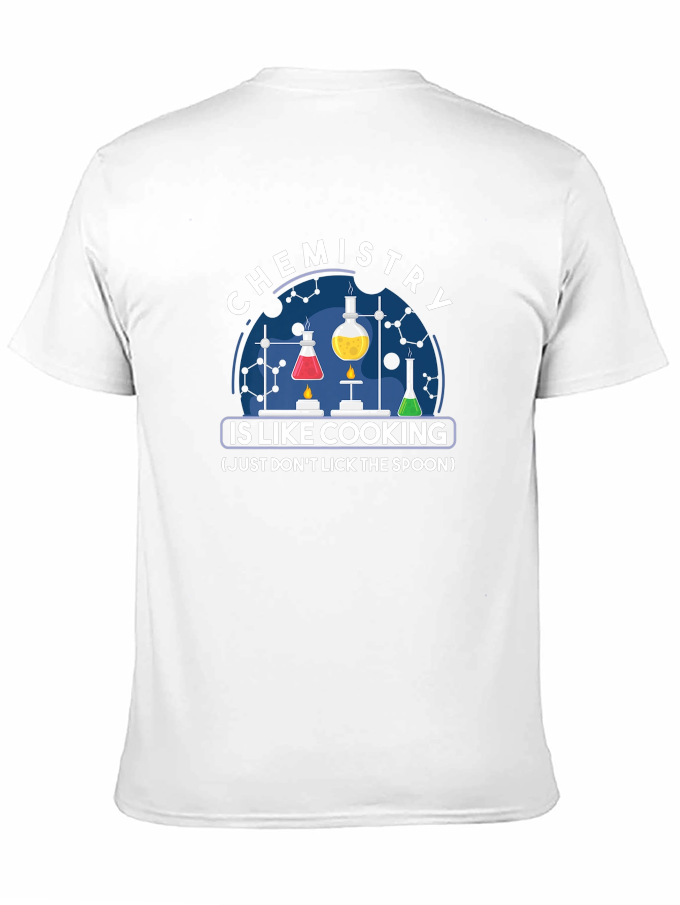 Chemistry Is Like Cooking Black T-Shirt