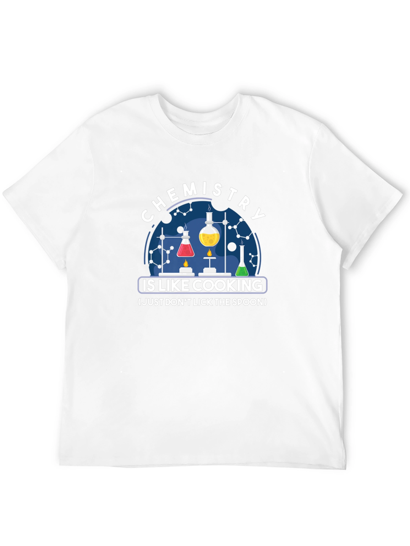 Chemistry Is Like Cooking Black T-Shirt