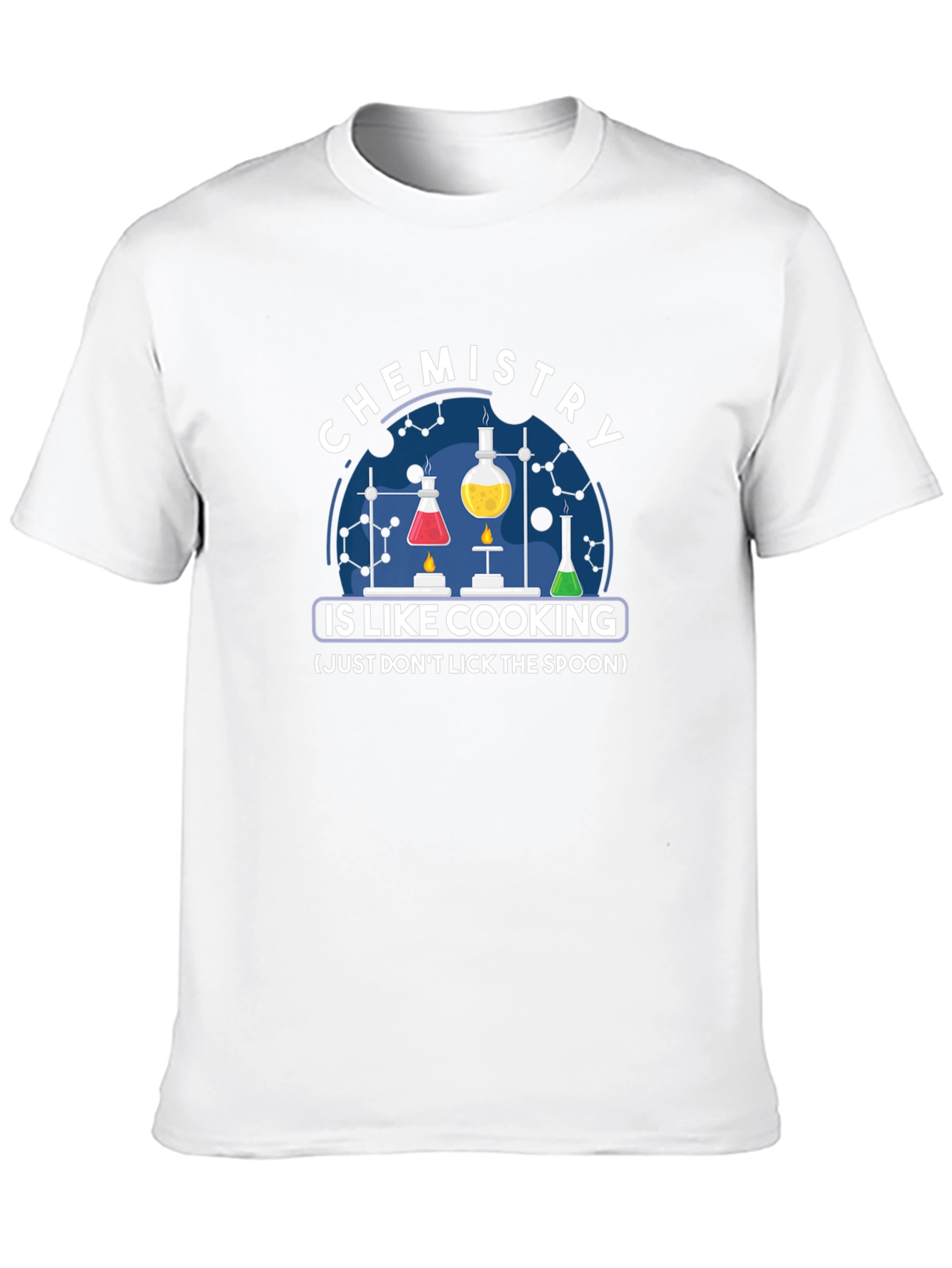 Chemistry Is Like Cooking Black T-Shirt