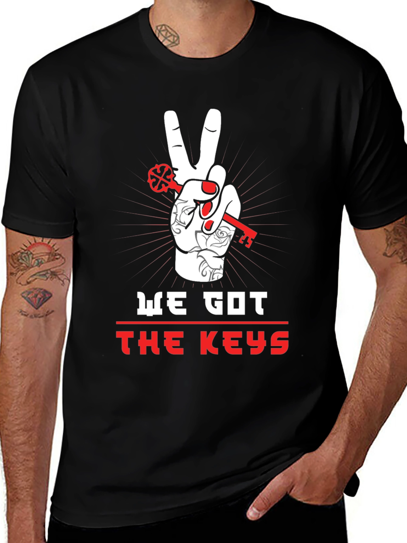 We Got The Keys Graphic T-Shirt