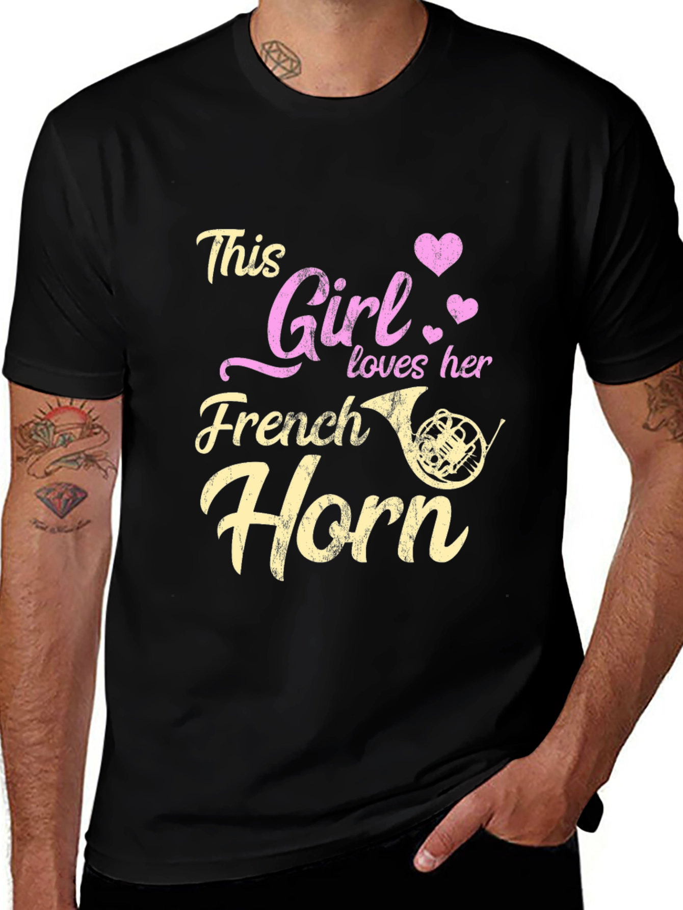 This Girl Loves Her French Horn T-Shirt