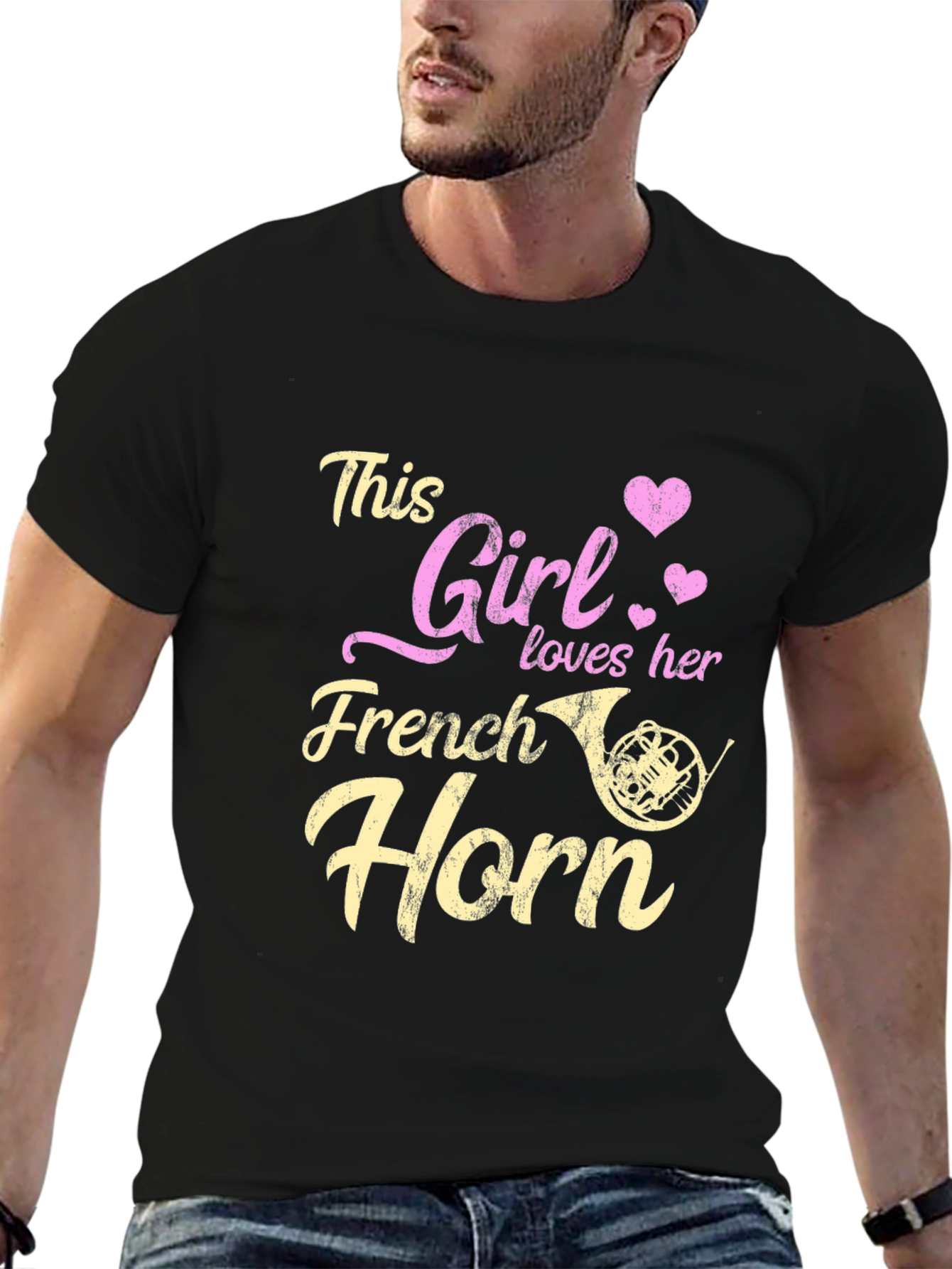 This Girl Loves Her French Horn T-Shirt