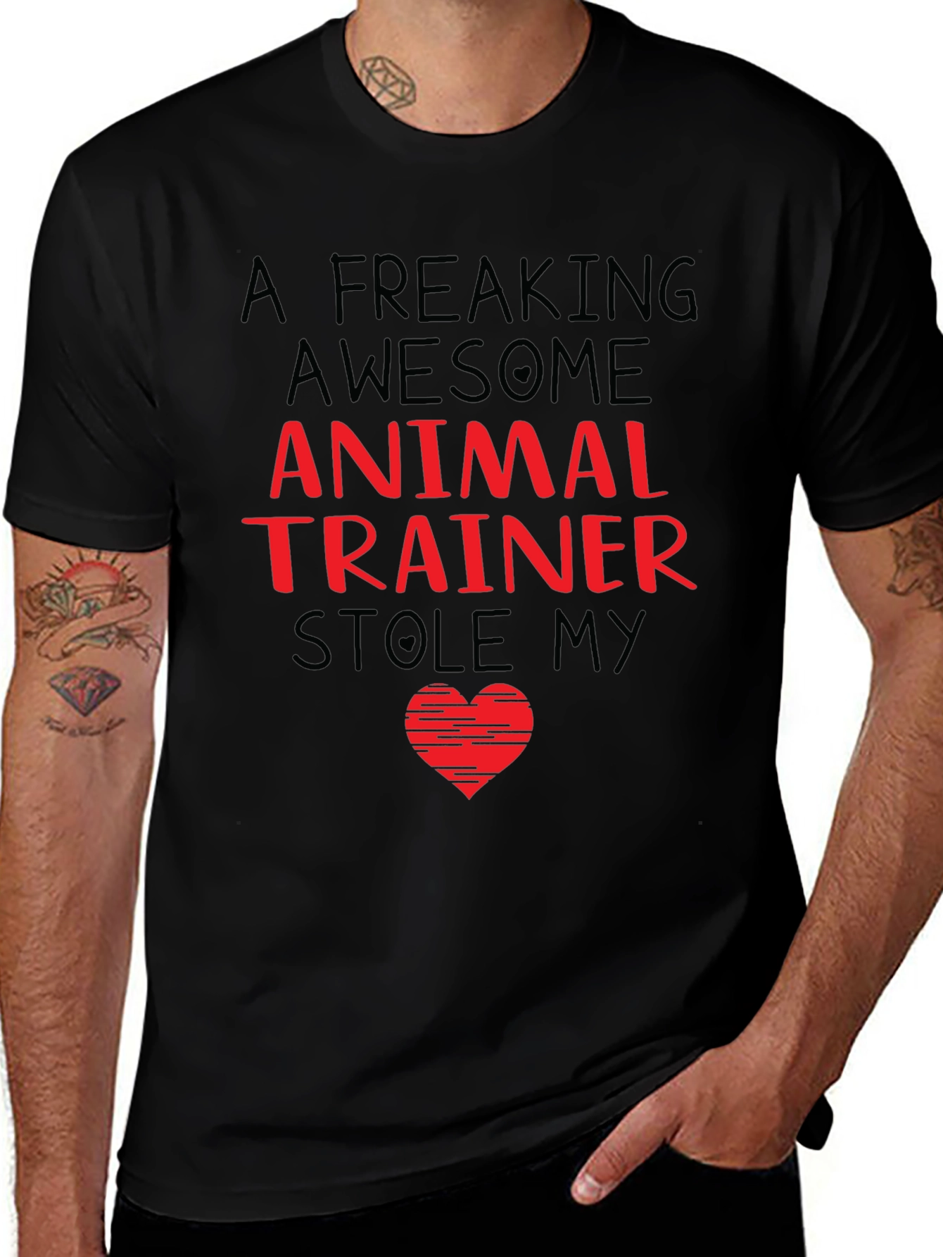 Animal Trainer Stole My Heart T-Shirt