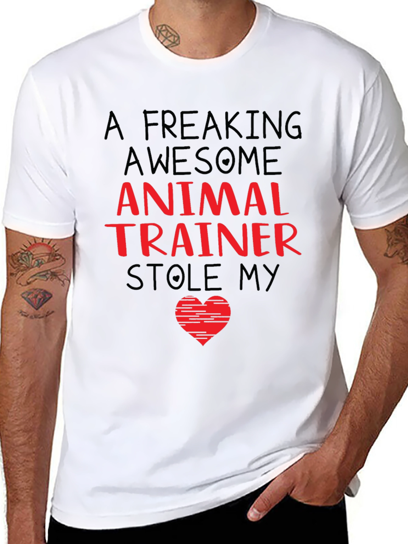 Animal Trainer Stole My Heart T-Shirt