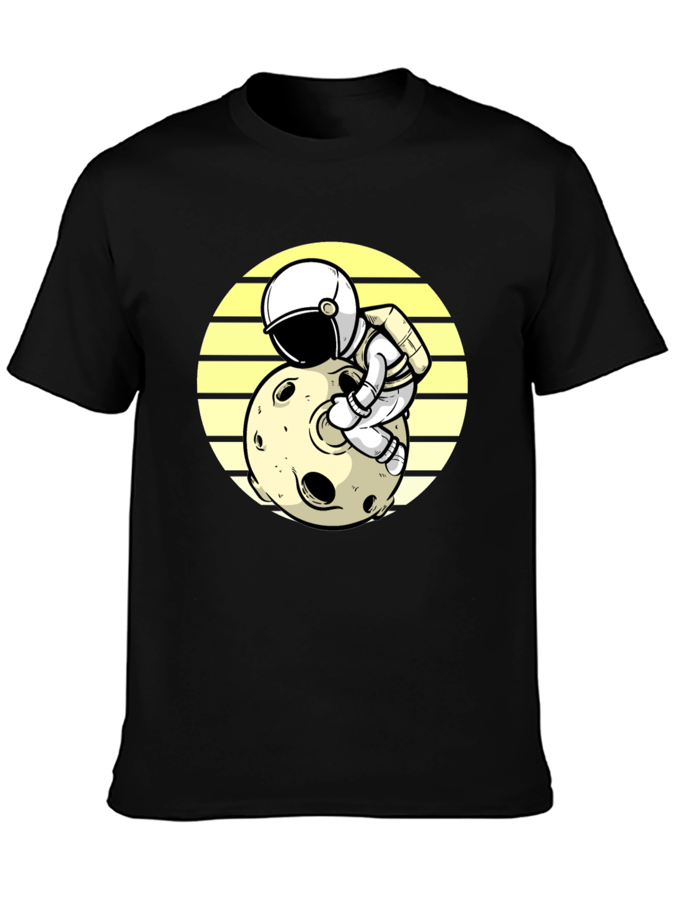 Astronaut Moon T-Shirt - Space Adventure